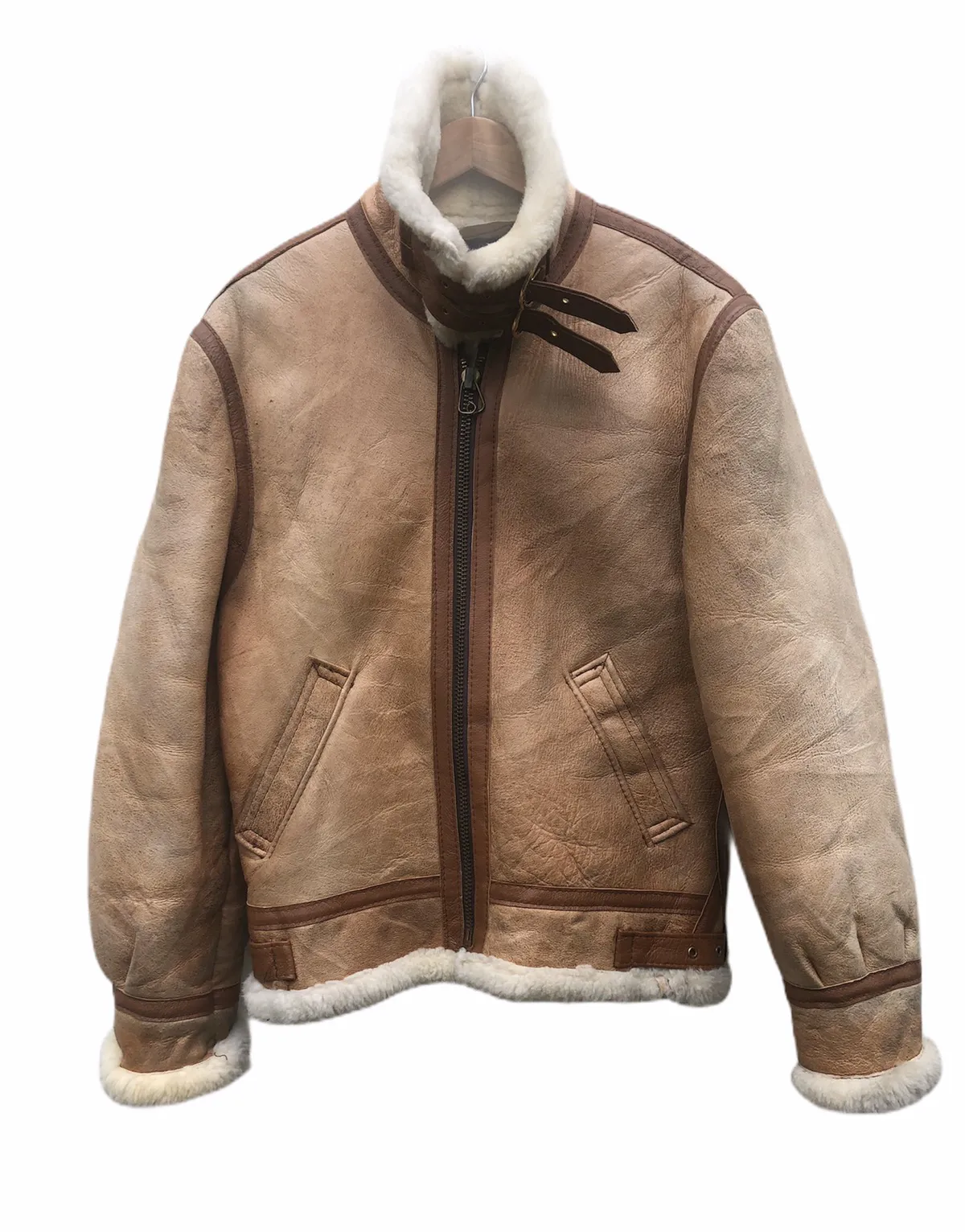💥VINTAGE OFFER🔥 NICE B3 Shearling Schott Vintage