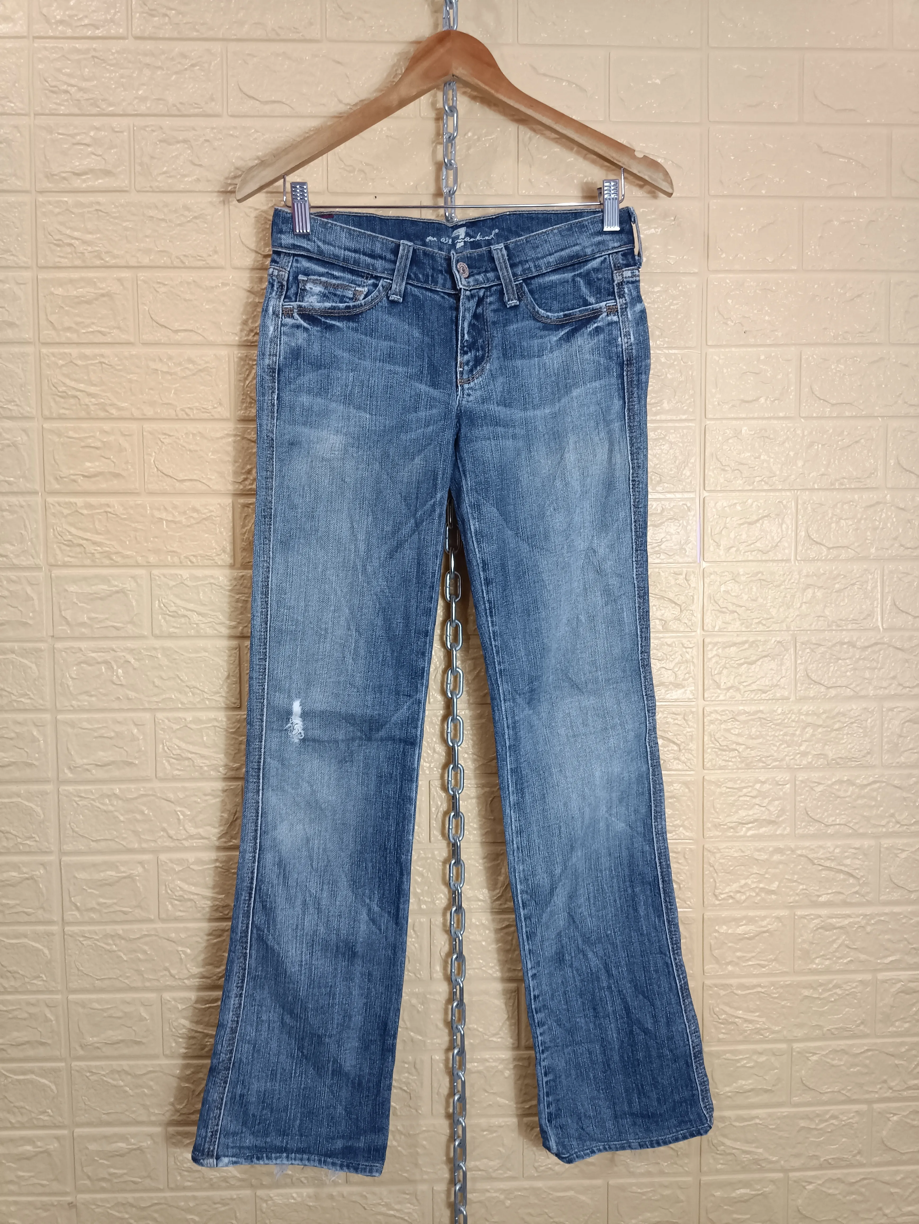 7 For All Mankind Distressed Denim