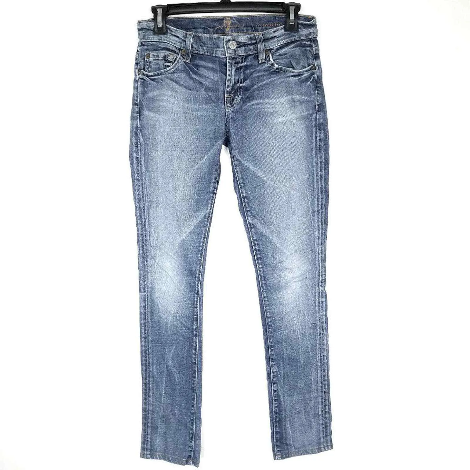 7 For All Mankind Roxanne Slim Skinny Jeans Size 25 with 31" Inseam ap179y954