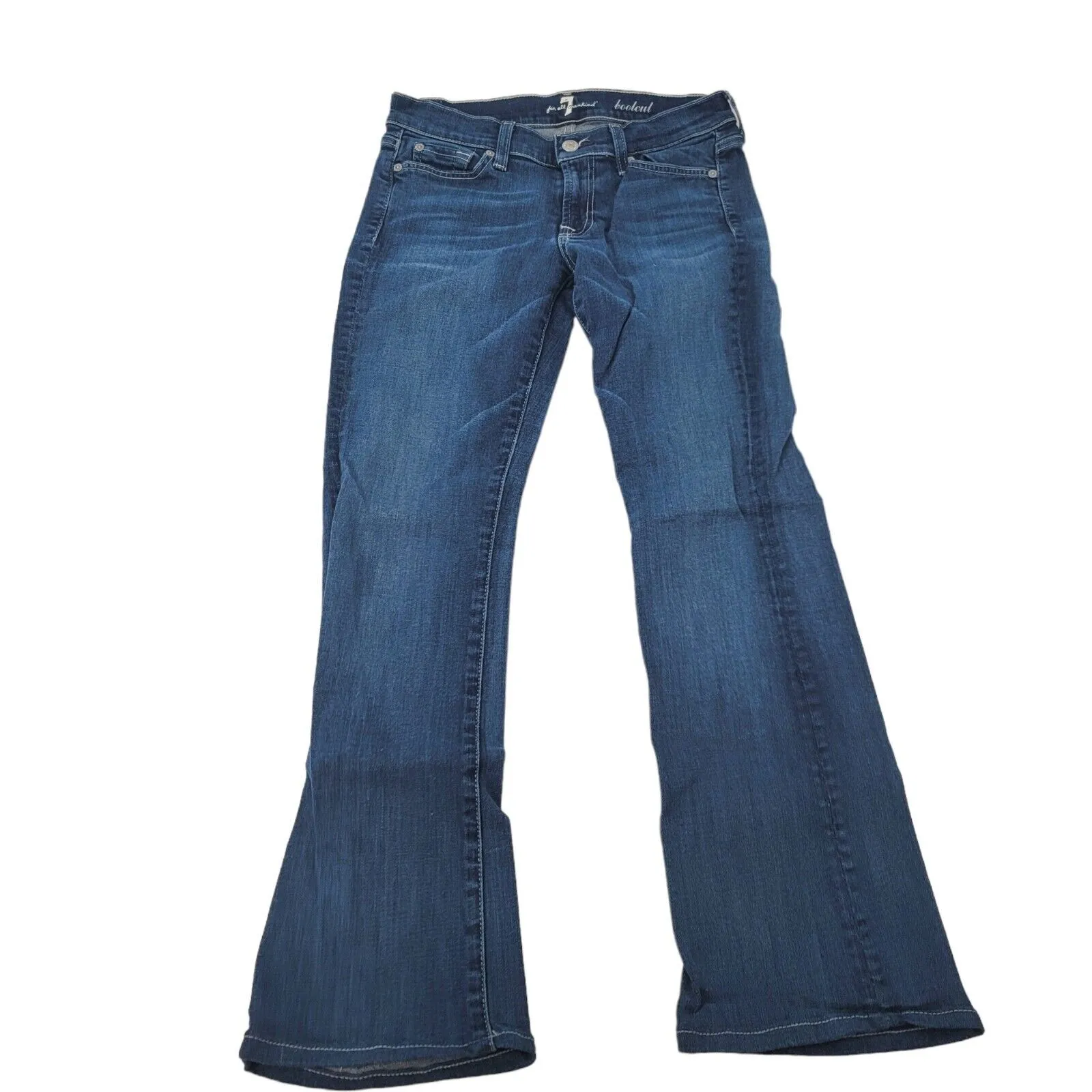 7 For All Mankind Womens Size 27 BootCut Jeans Boot Cut F