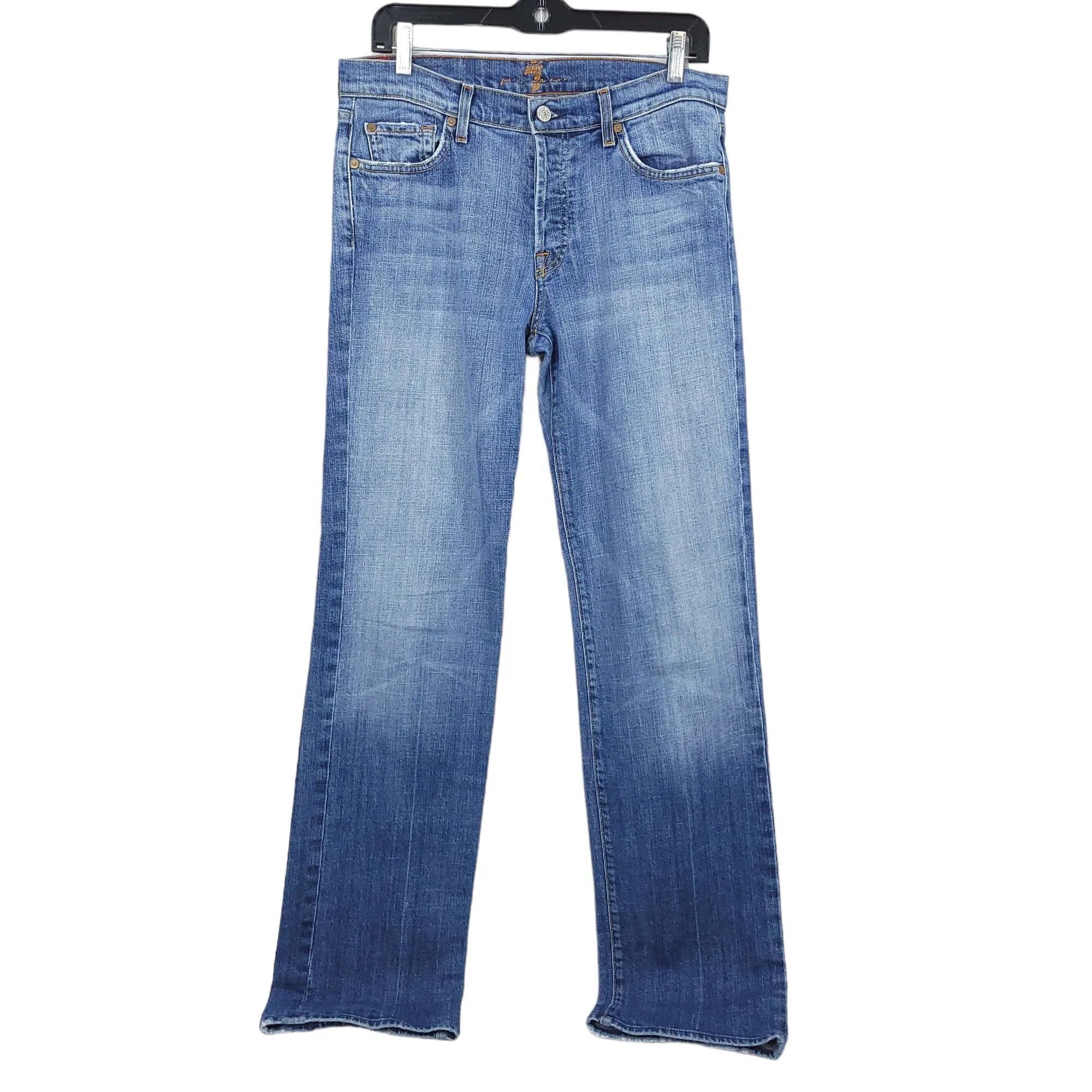 7FAM 7 For All Mankind Standard Jeans Womens Sz 32 Straight