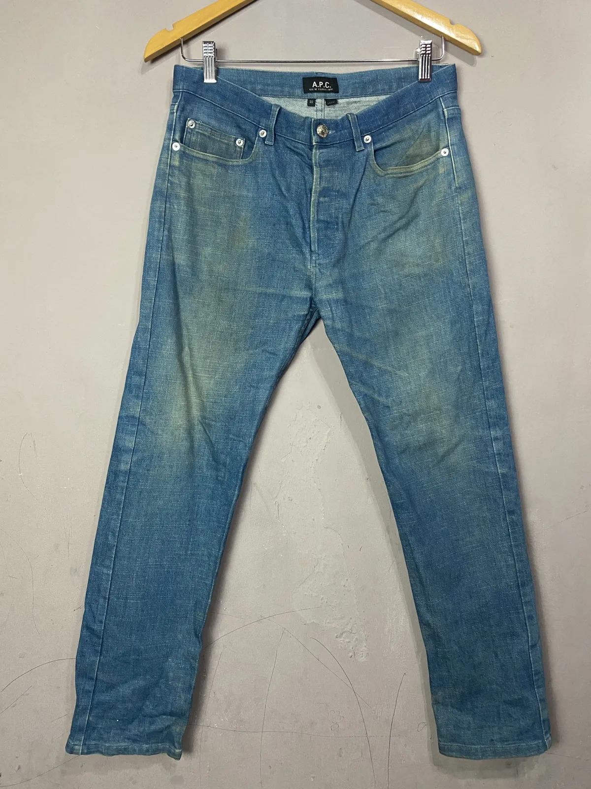 💥BINDING NOW💥Rare Vintage A.P.C Distressed Denim Pant
