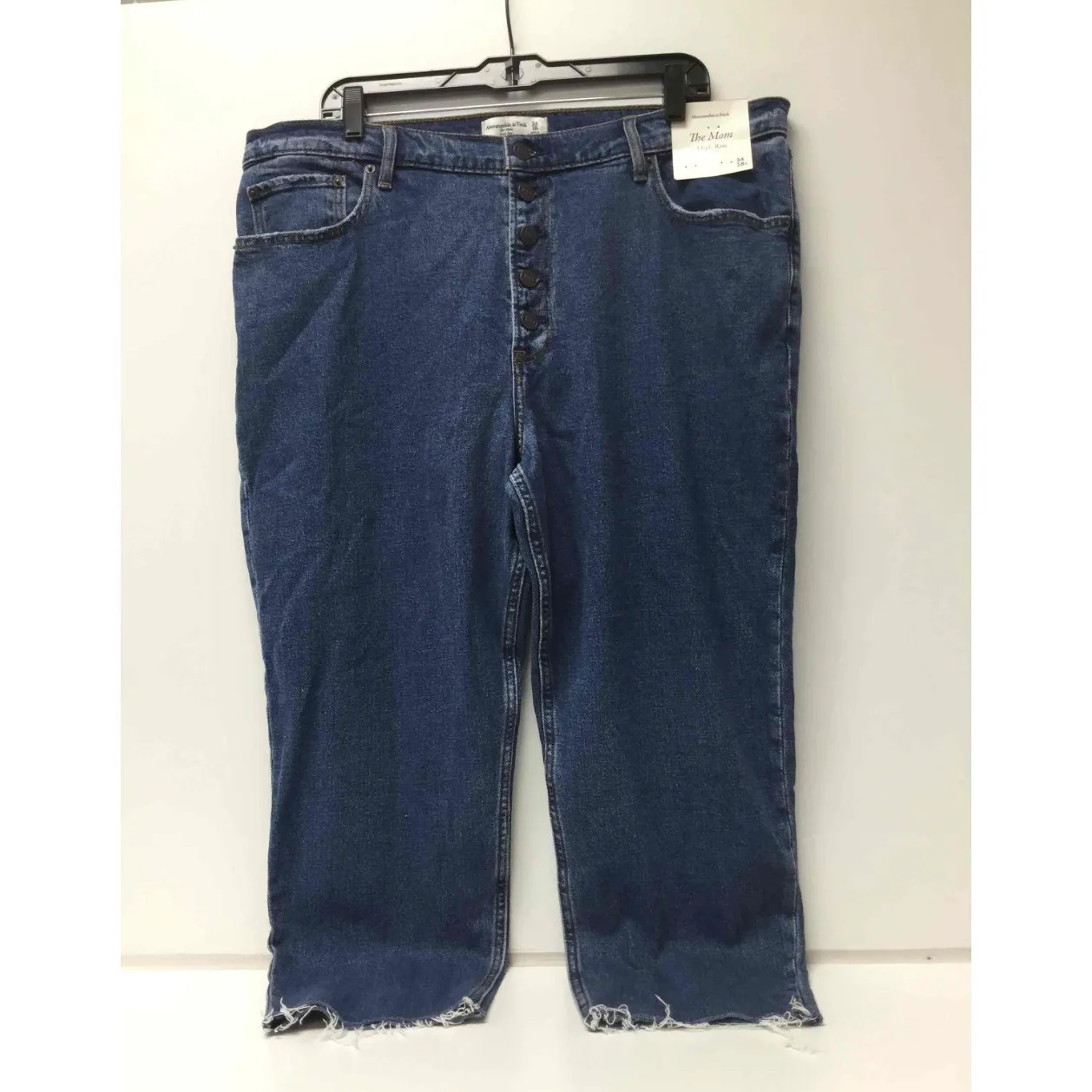 Women's Size 34 Abercrombie & Fitch High Rise Mom Jeans NWT