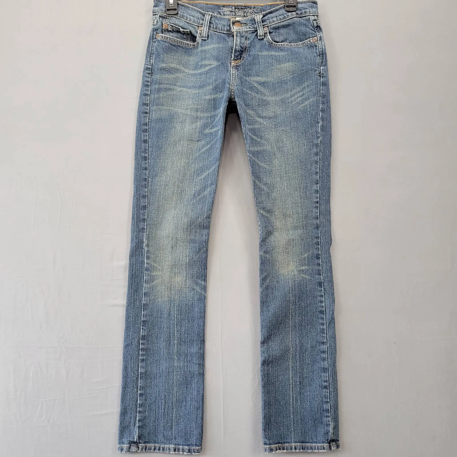 Erin Stretch Dirty Wash Low Rise Jeans Women's Size 4