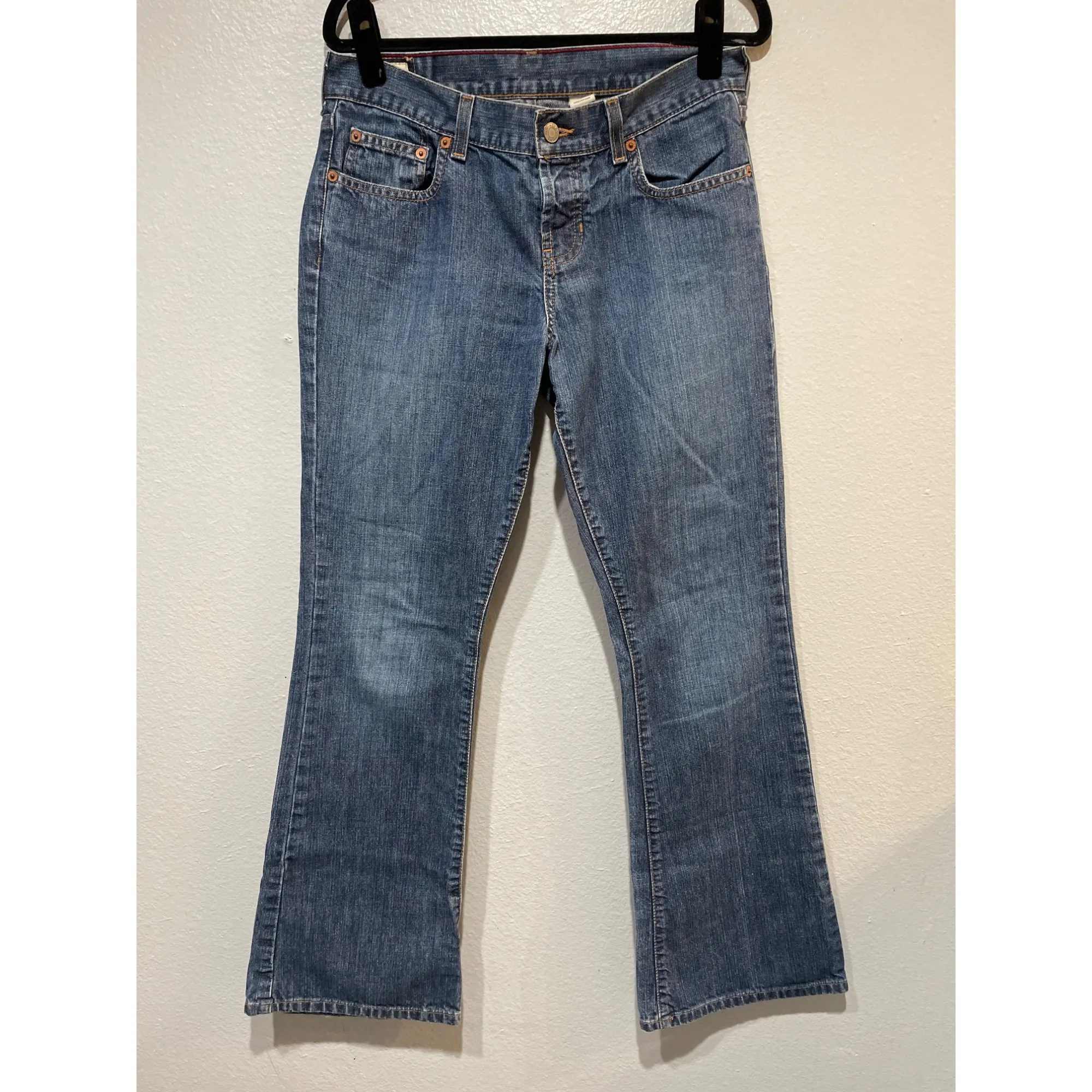 VTG y2k Abercrombie & Fitch Boot Cut Denim Blue Jeans size 4