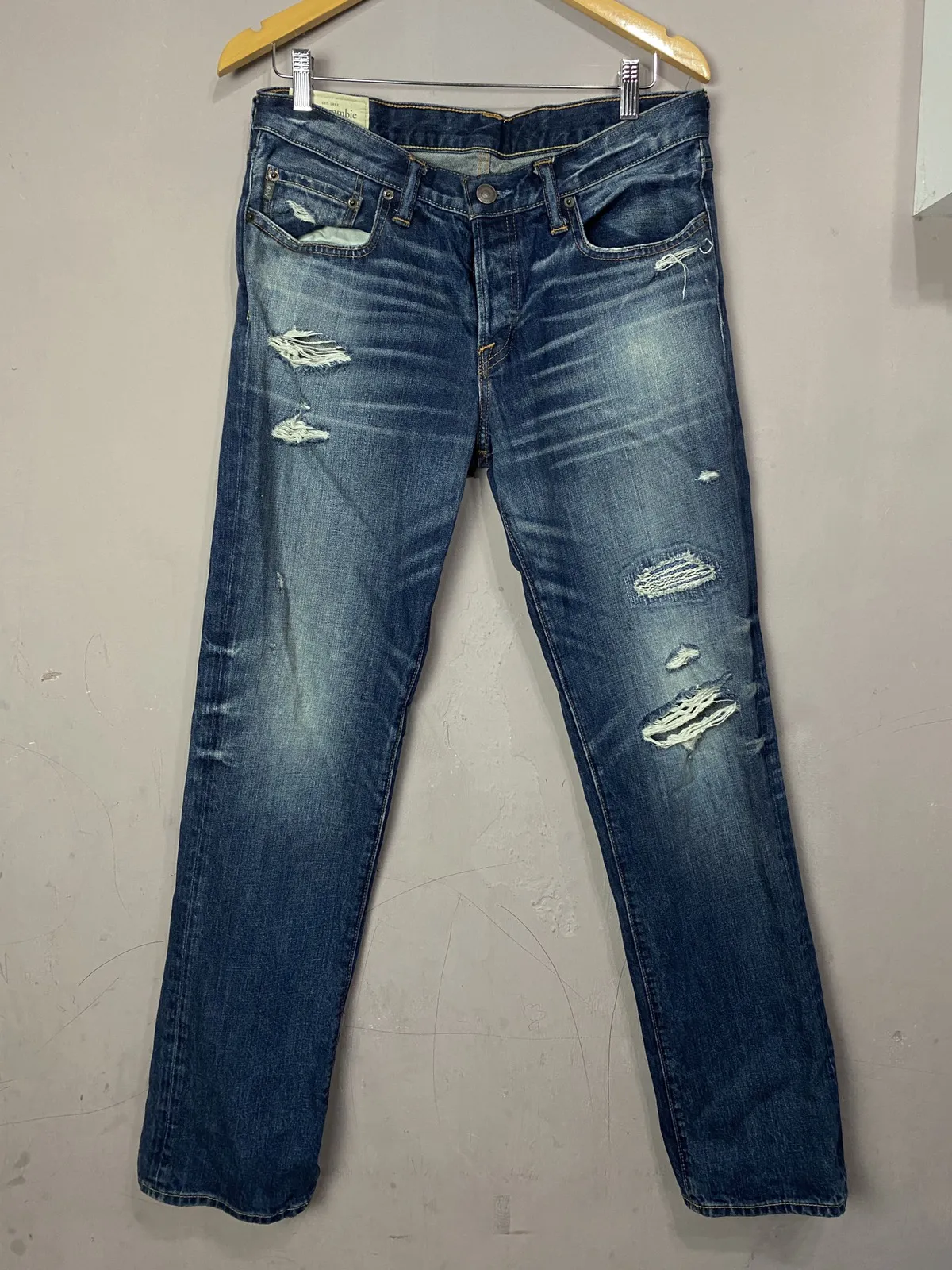 💥SALE💥Vintage Designer Abercrombie & Fitch Jean Distressed