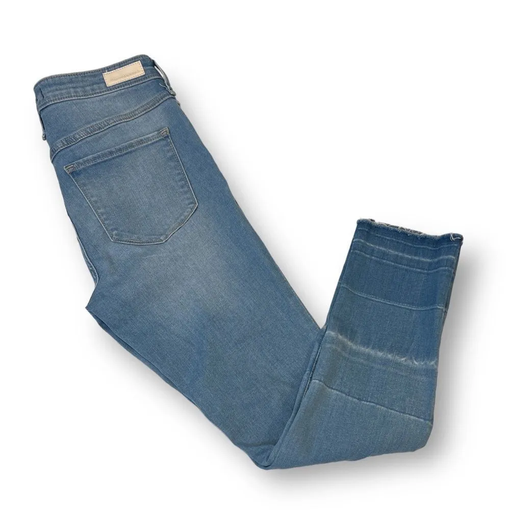 Abercrombie & Fitch Women’s Mid Rise Super Skinny Ankle Stre