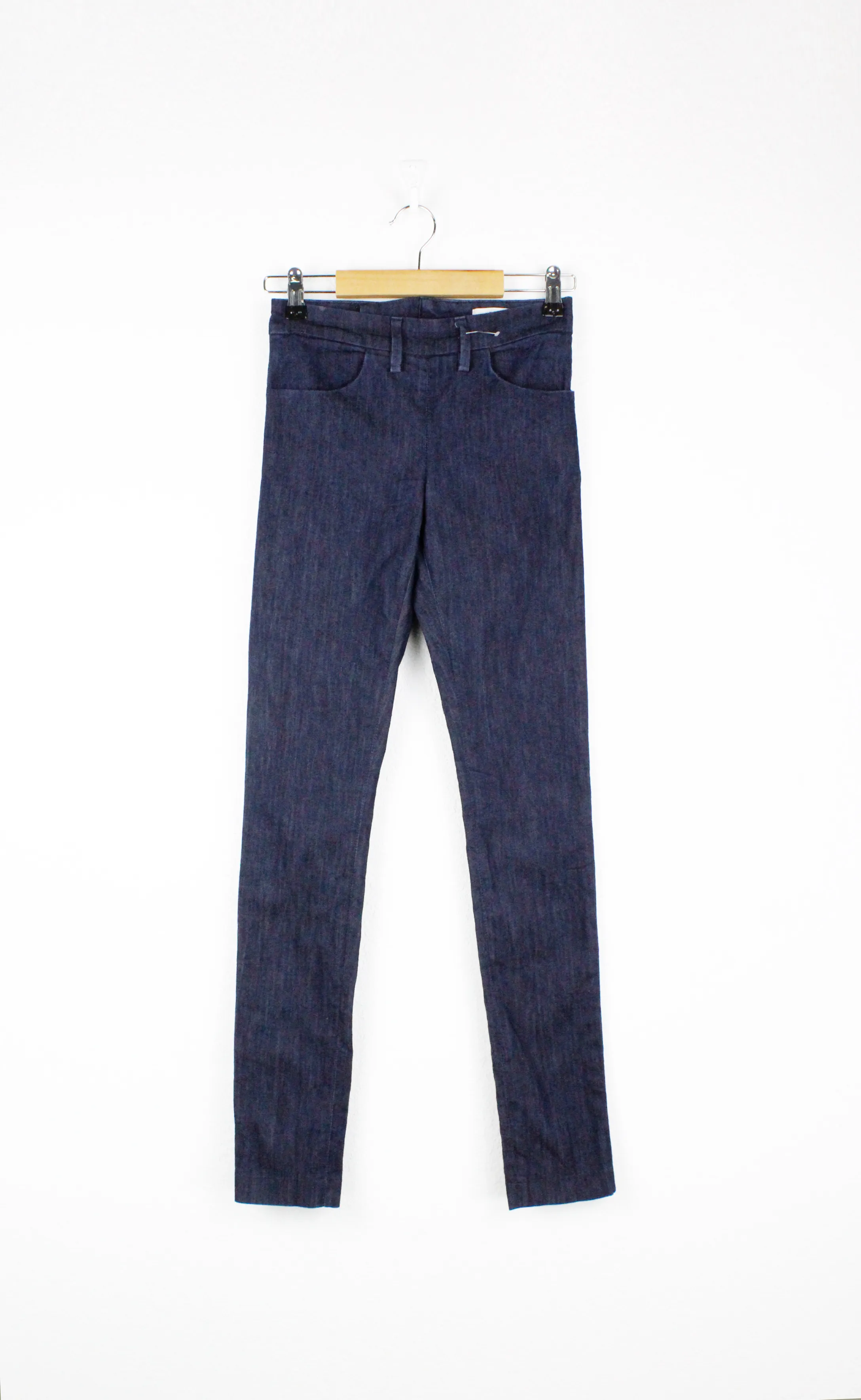 Wmns Acne Jeans Skin Thin Back Zip Pants Trousers 25 x 32