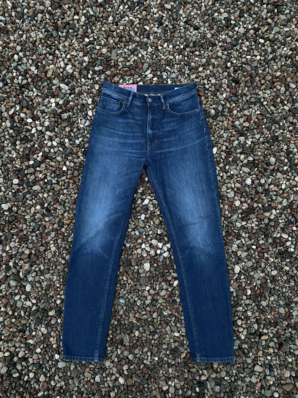 Acne Studios Bia Konst Stockholm Melk Dark Blue AW18