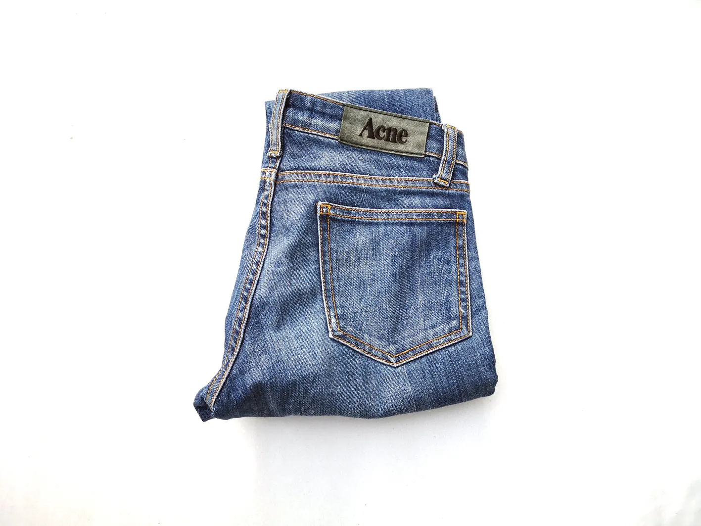 ACNE Patchwork Skinny Jeans Kex/Patch 26/32