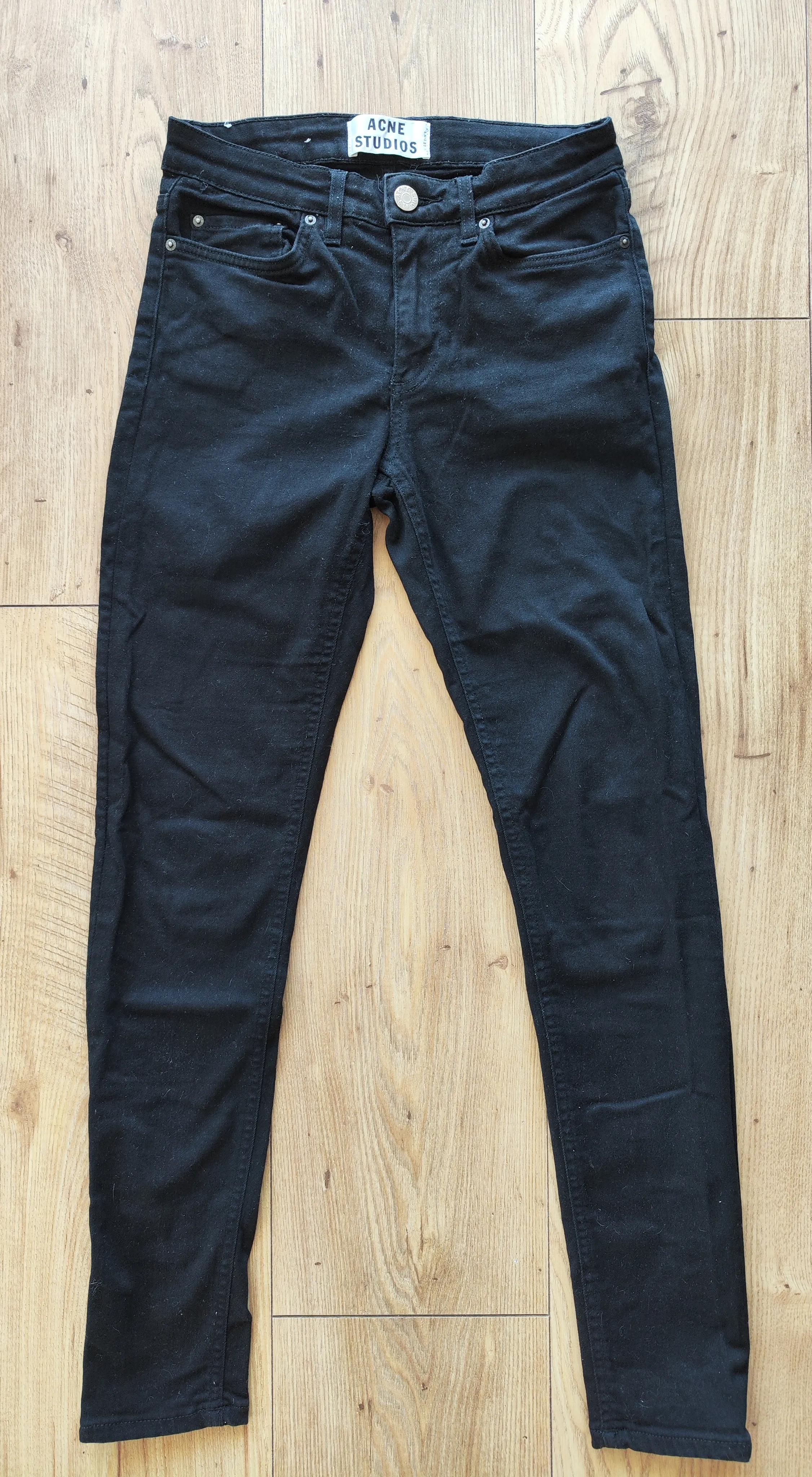 Acne Studios Skin 5 Black Womens jeans