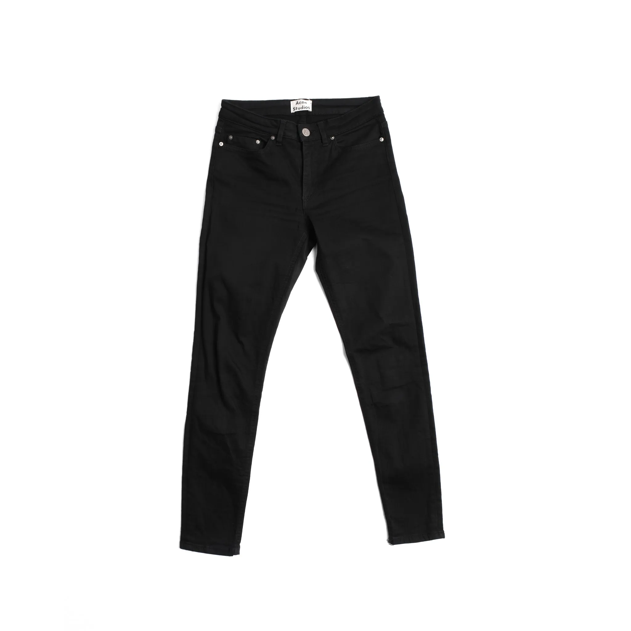 Acne Studios Skin 5 Black Classic Jeans