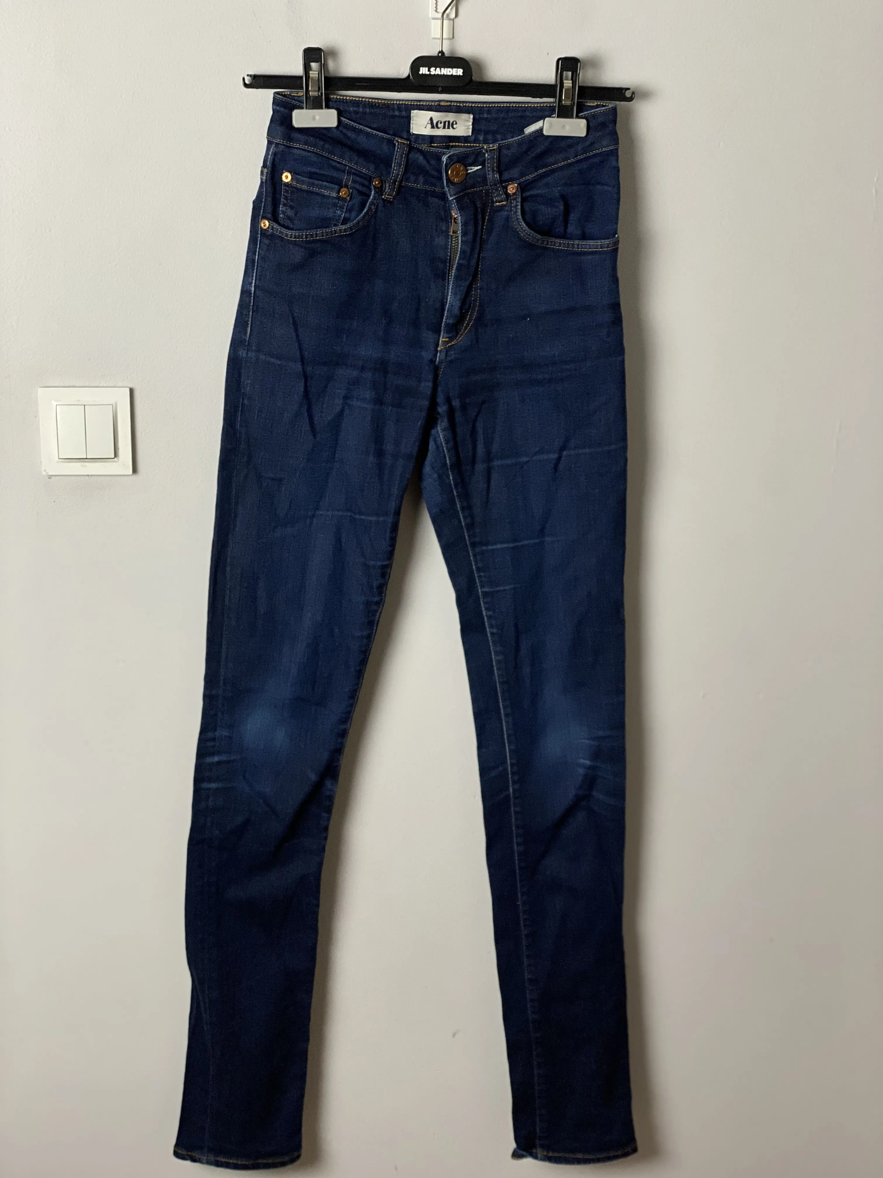 Acne Needle Soft Raw jeans pants denim