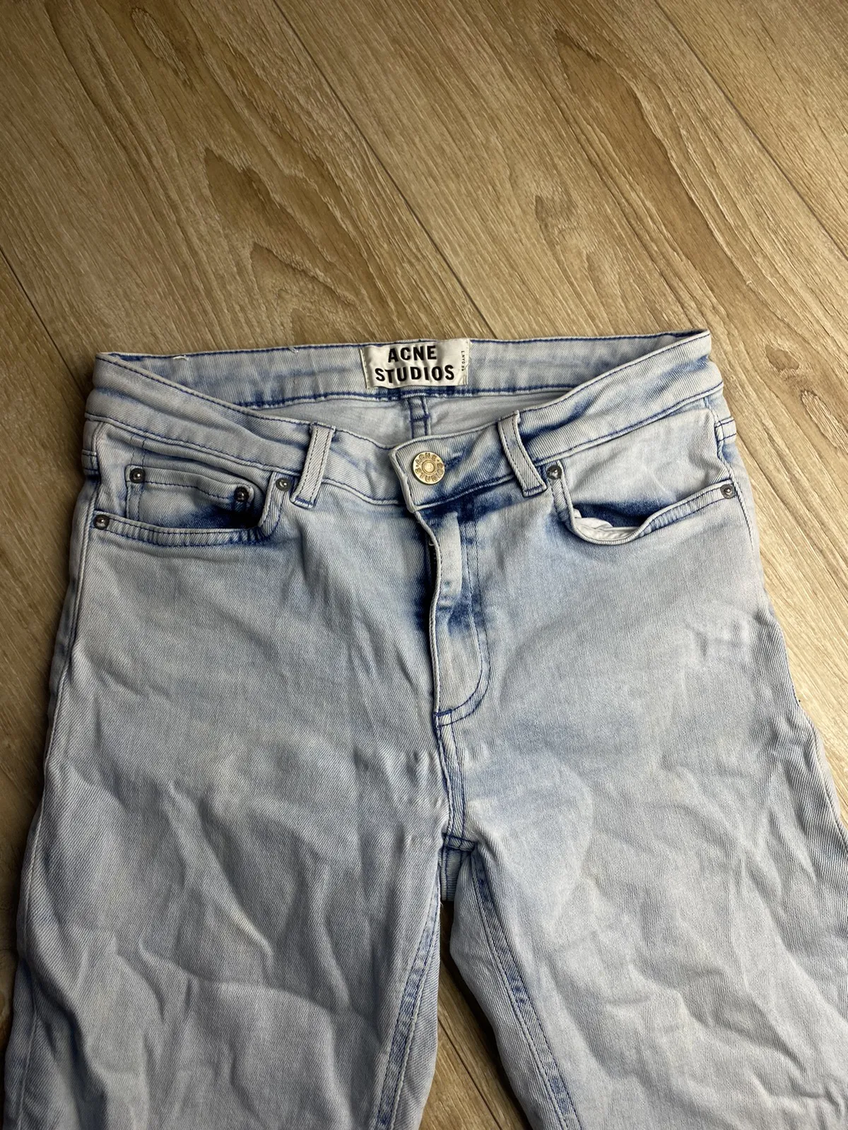 Acne Studios jeans y2k