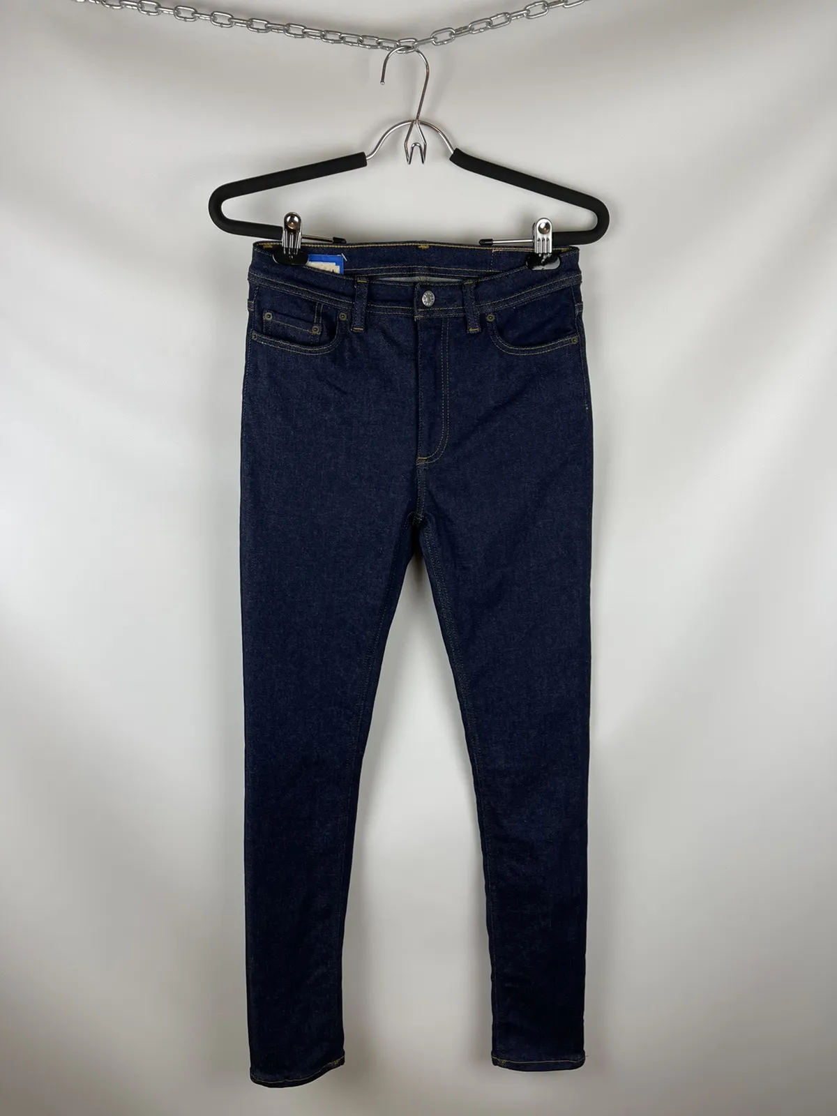 Bla Konst Acne Studios Peg Indigo navy denim jeans pants