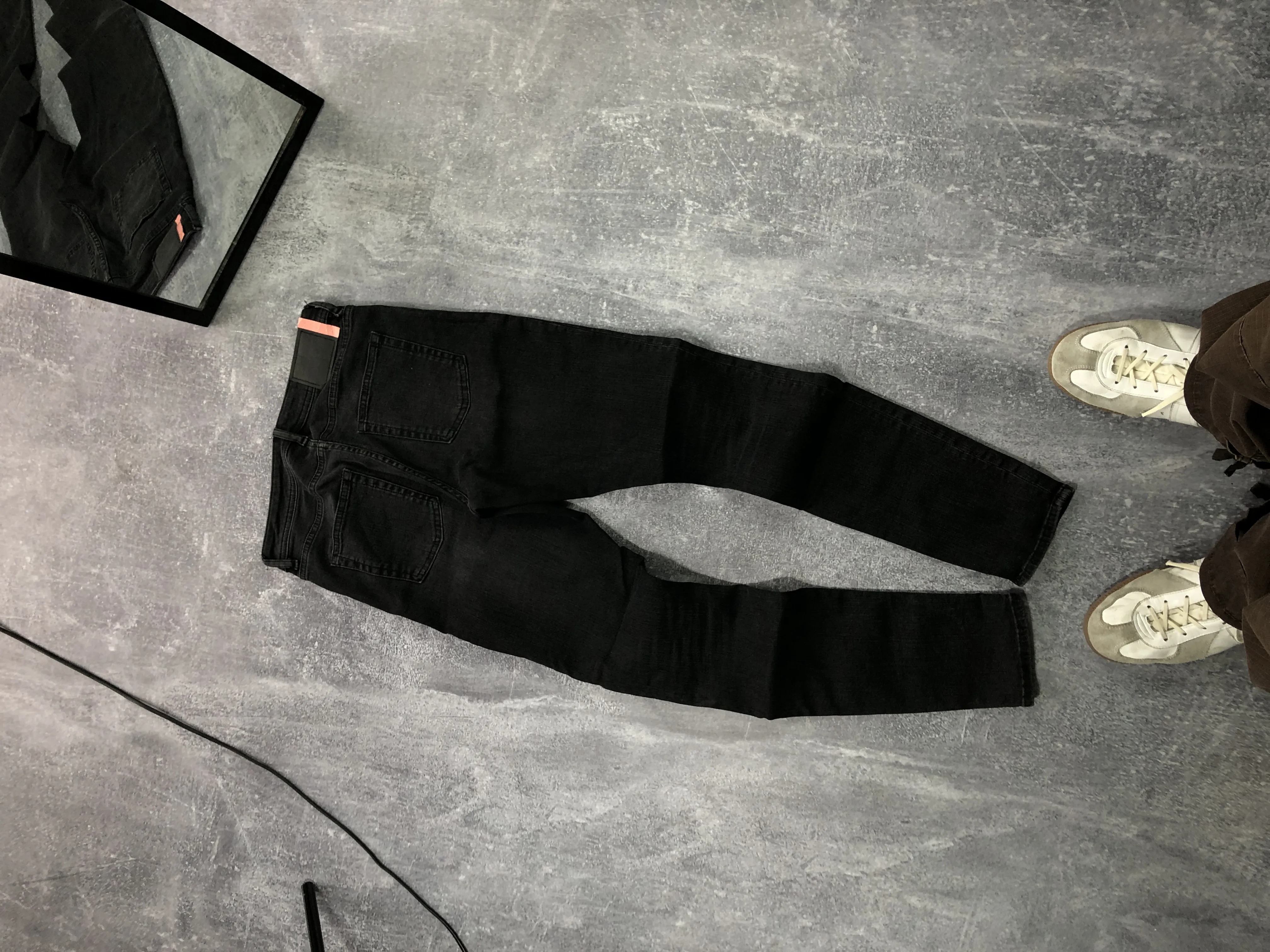 Vintage Acne Studios Ash Black Denim Jeans