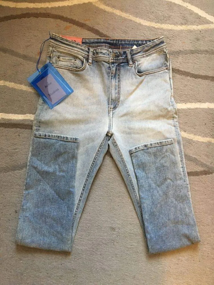 acne studios jeans Peg Marble Wash new