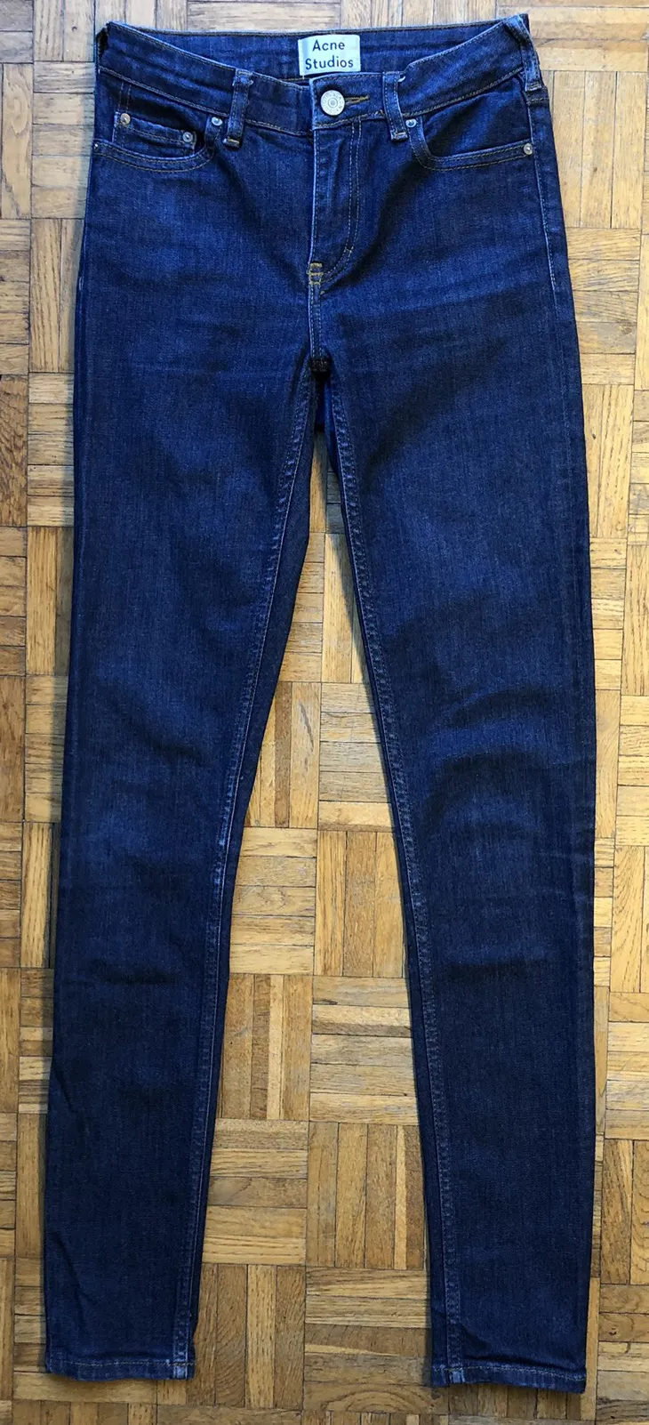 Acne Studios Skin 5 Raw Reform Jeans