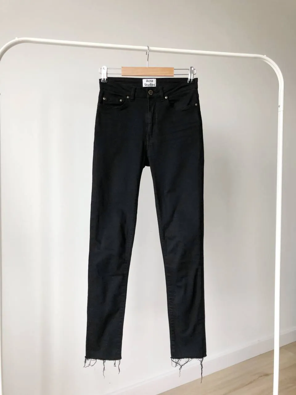 Black skinny jeans Acne Studios