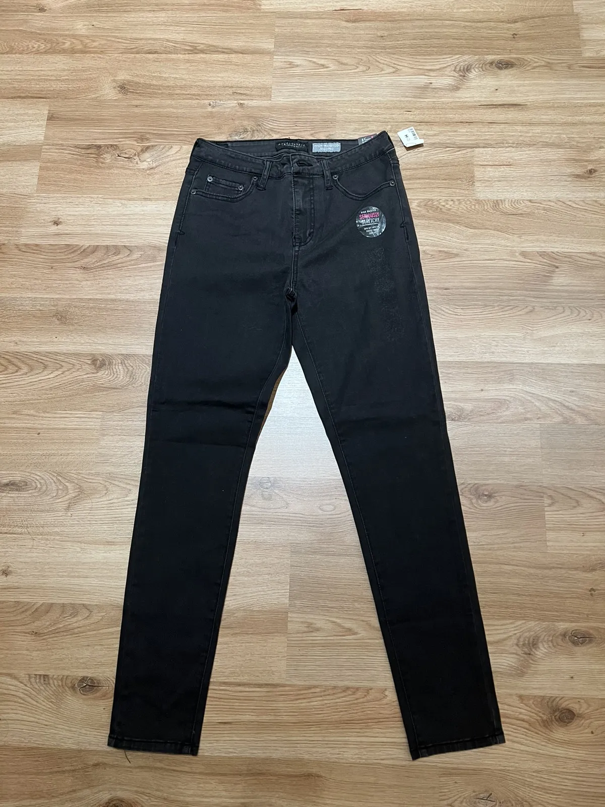 black jeggings