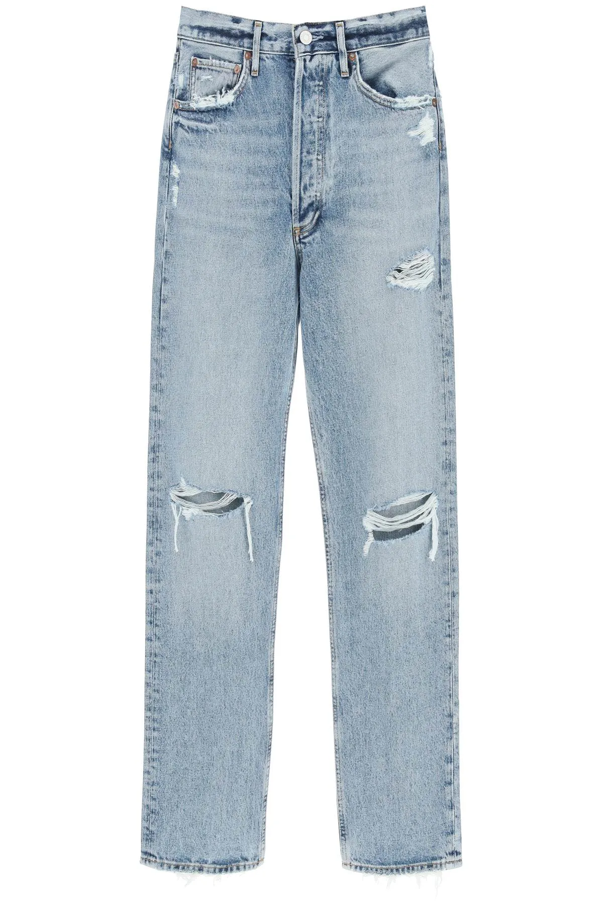 Agolde organic denim high-waisted jeans