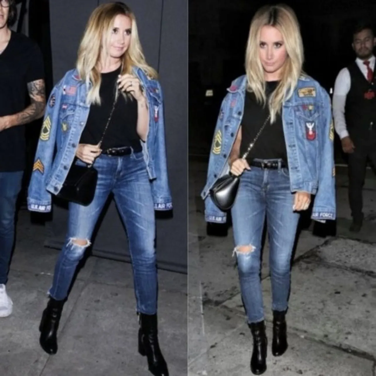 AGOLDE | Sophie High Rise Slim Jean in ‘Distressed Starwood’