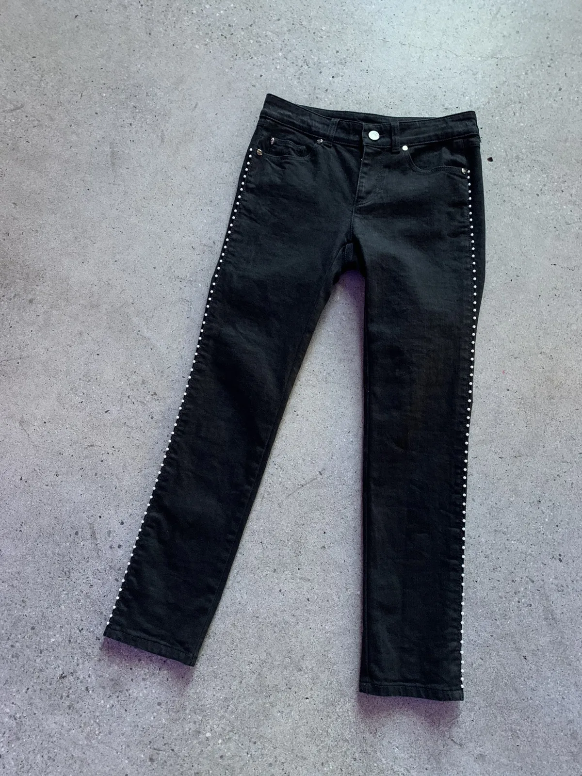 Alexander McQueen Pearl Denim