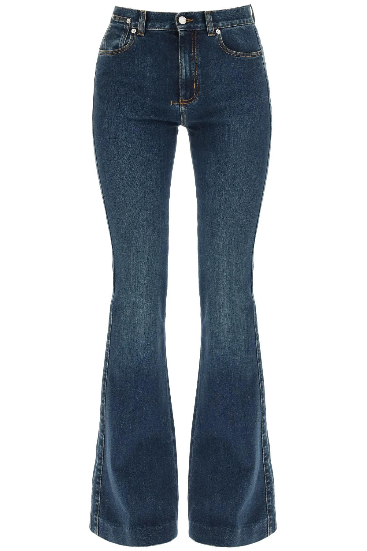 Alexander mcqueen high waist flare jeans
