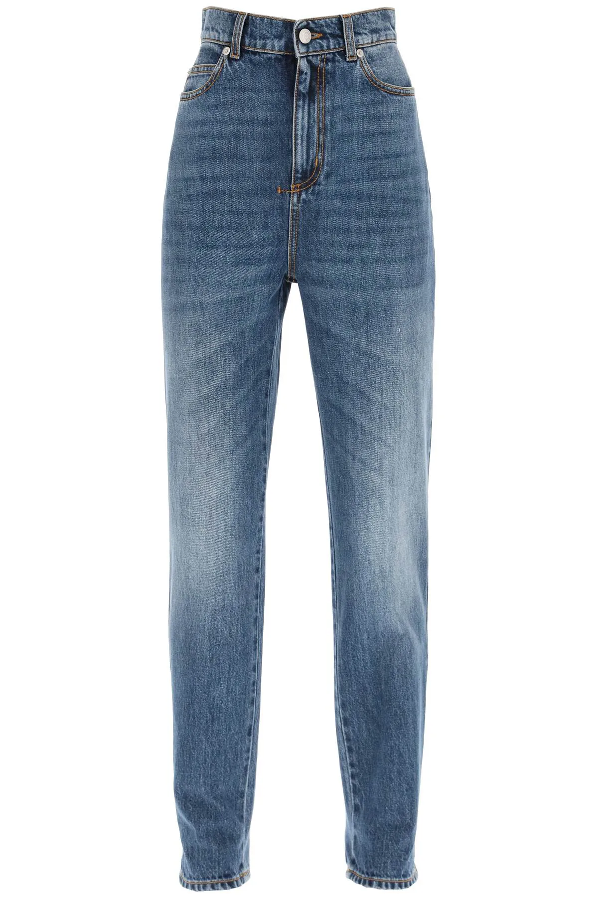 Alexander mcqueen medium wash slim jeans