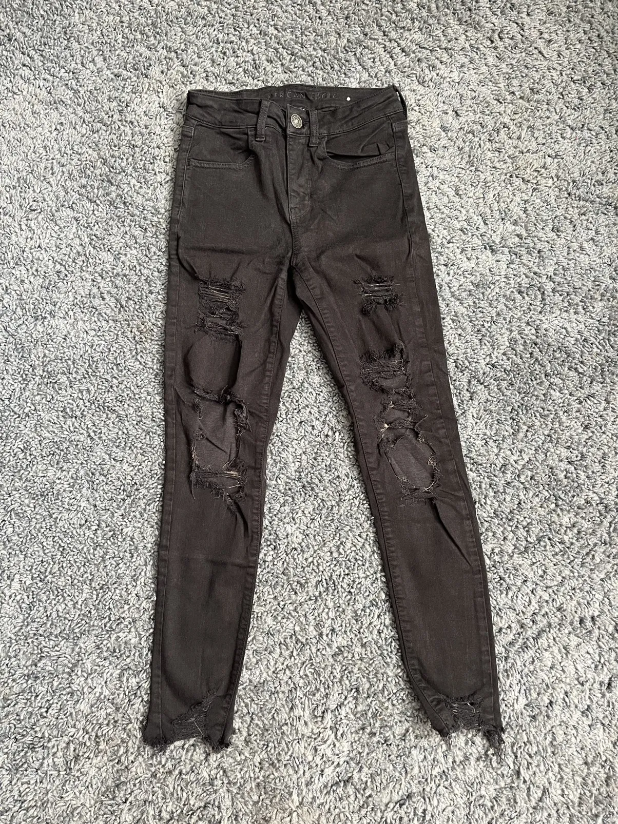 American Eagle Outfitters Next Level Stretch Distressed Jean