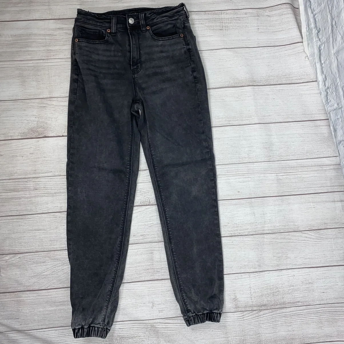 American eagle cozy next level stretch jogger jeans sz 2 reg