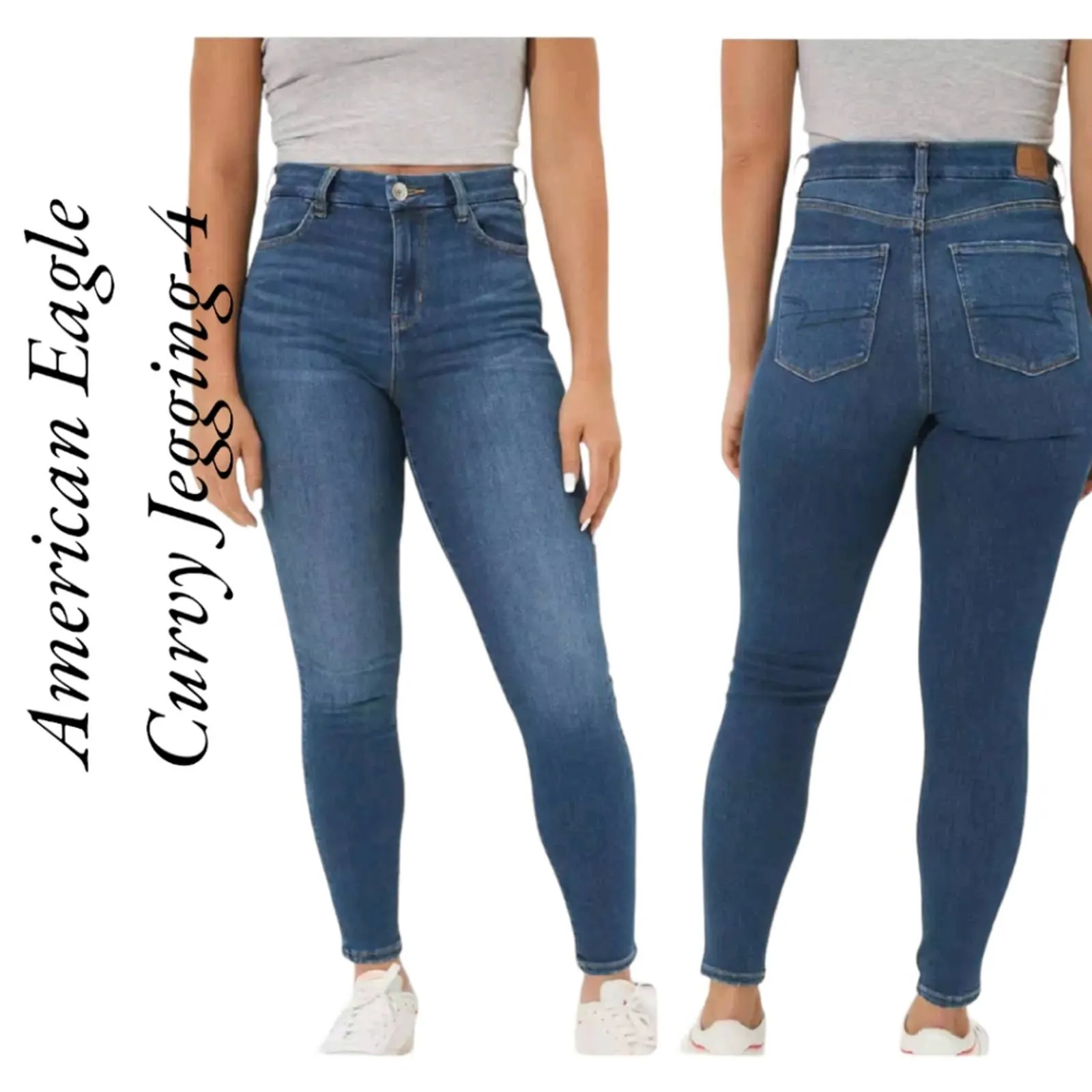 American Eagle Size 4 Regular Ne(x)t Level Curvy High-Waist
