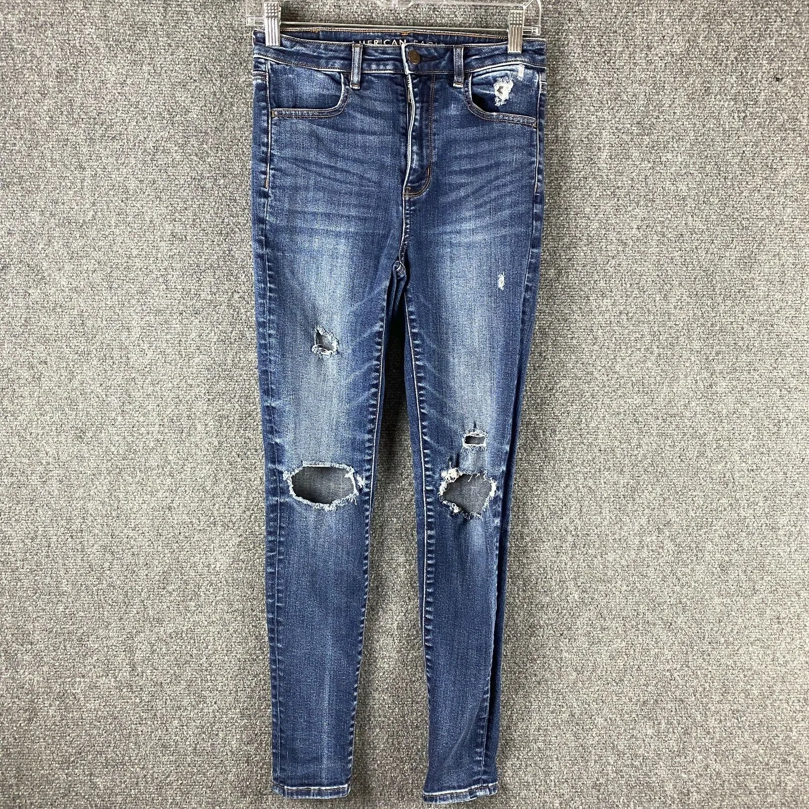 American Eagle Highest Rise Jegging Jeans Women's Size 4 Regular 27x27 Mid Rise