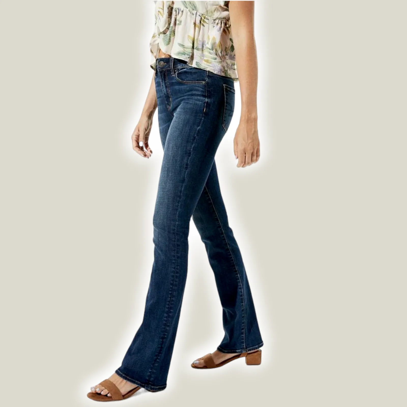 American Eagle Original Boot Super Stretch Jeans Sz 2