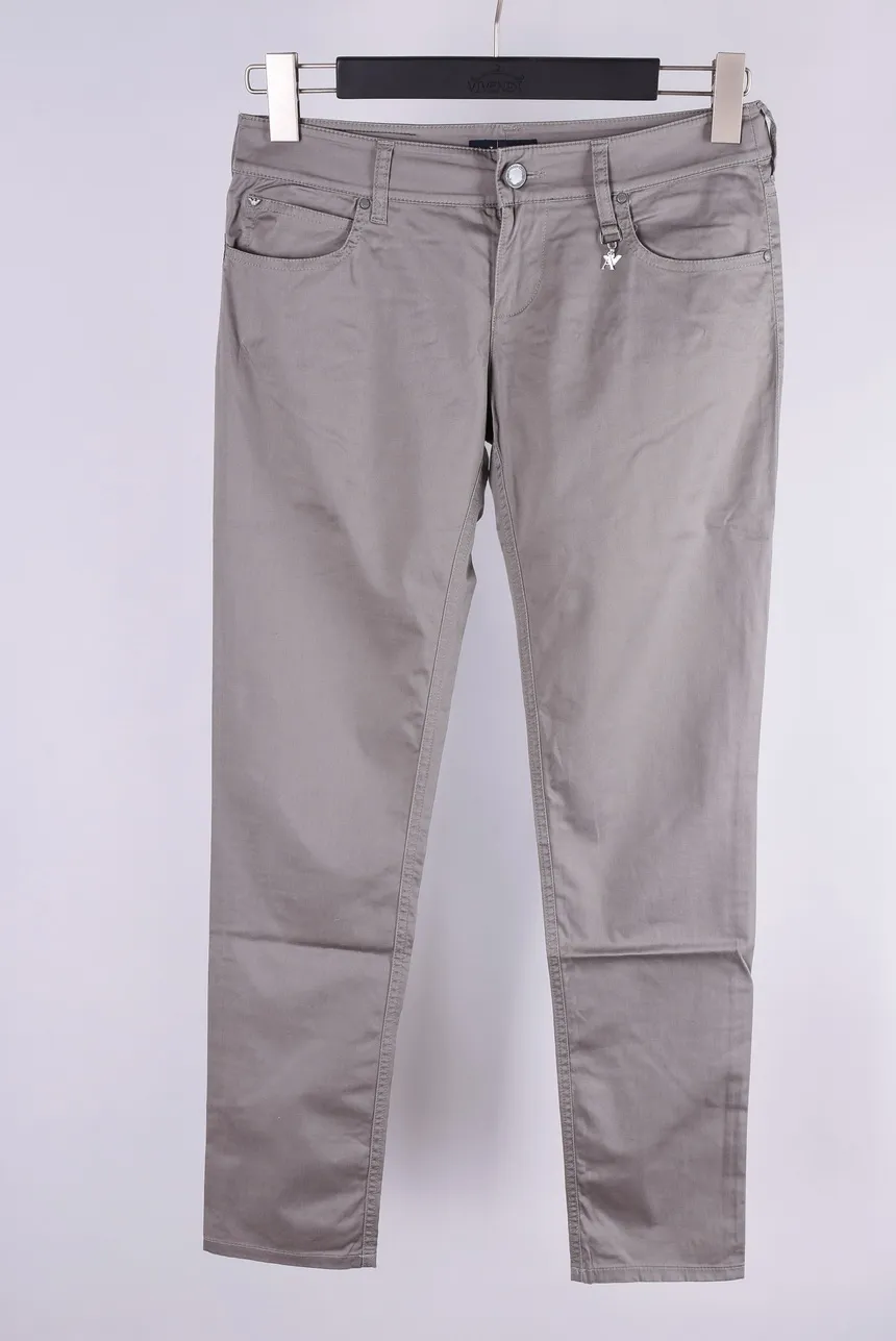 Ladies Armani Jeans Classic Slim Trousers