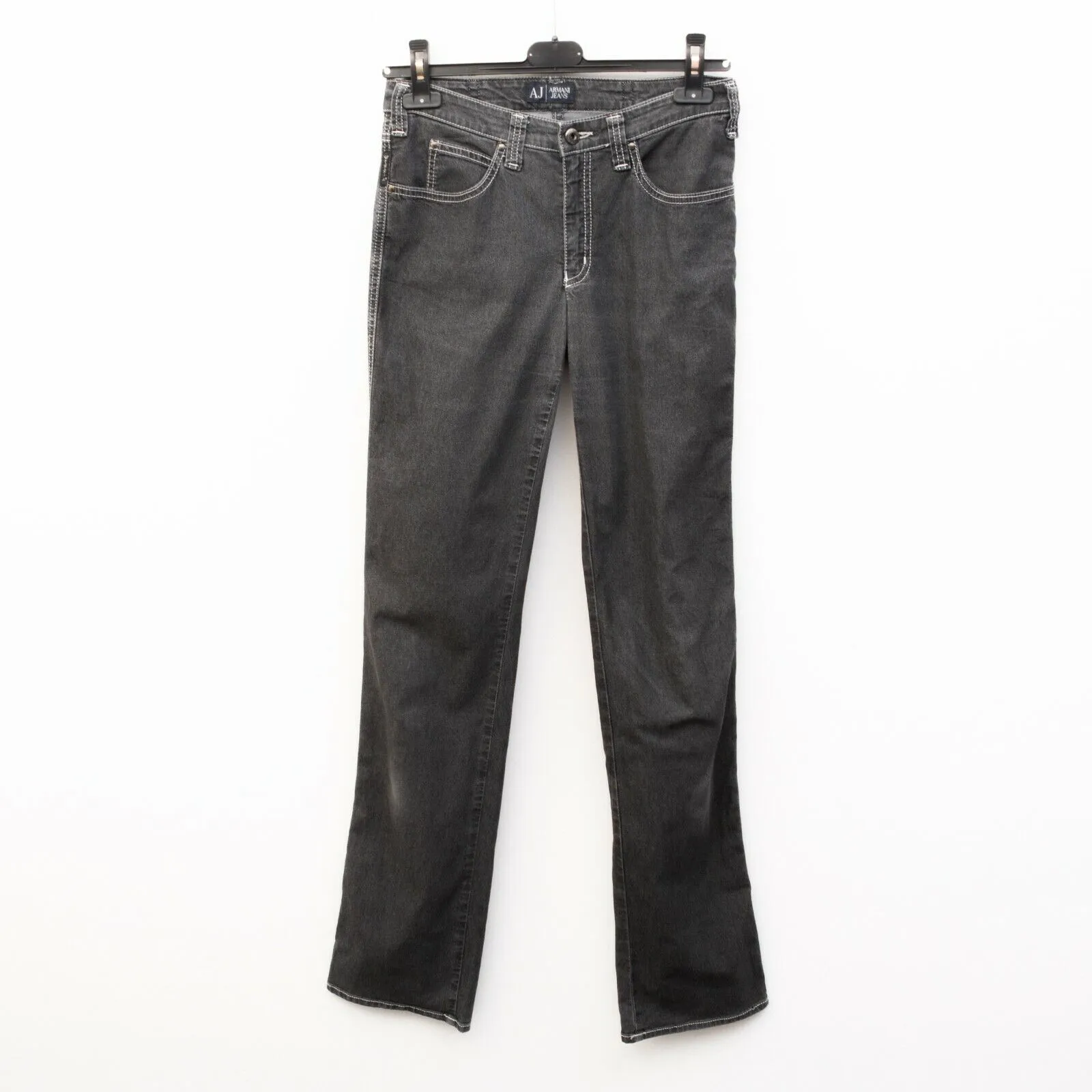 Jeans Straight Women's Jeans Trousers Pants Mid Rise Zip Up