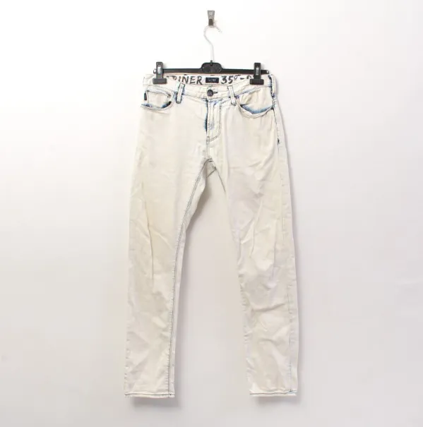 J06 Slim Women Jeans W28L32 Trousers Pants Denim Acid Washed