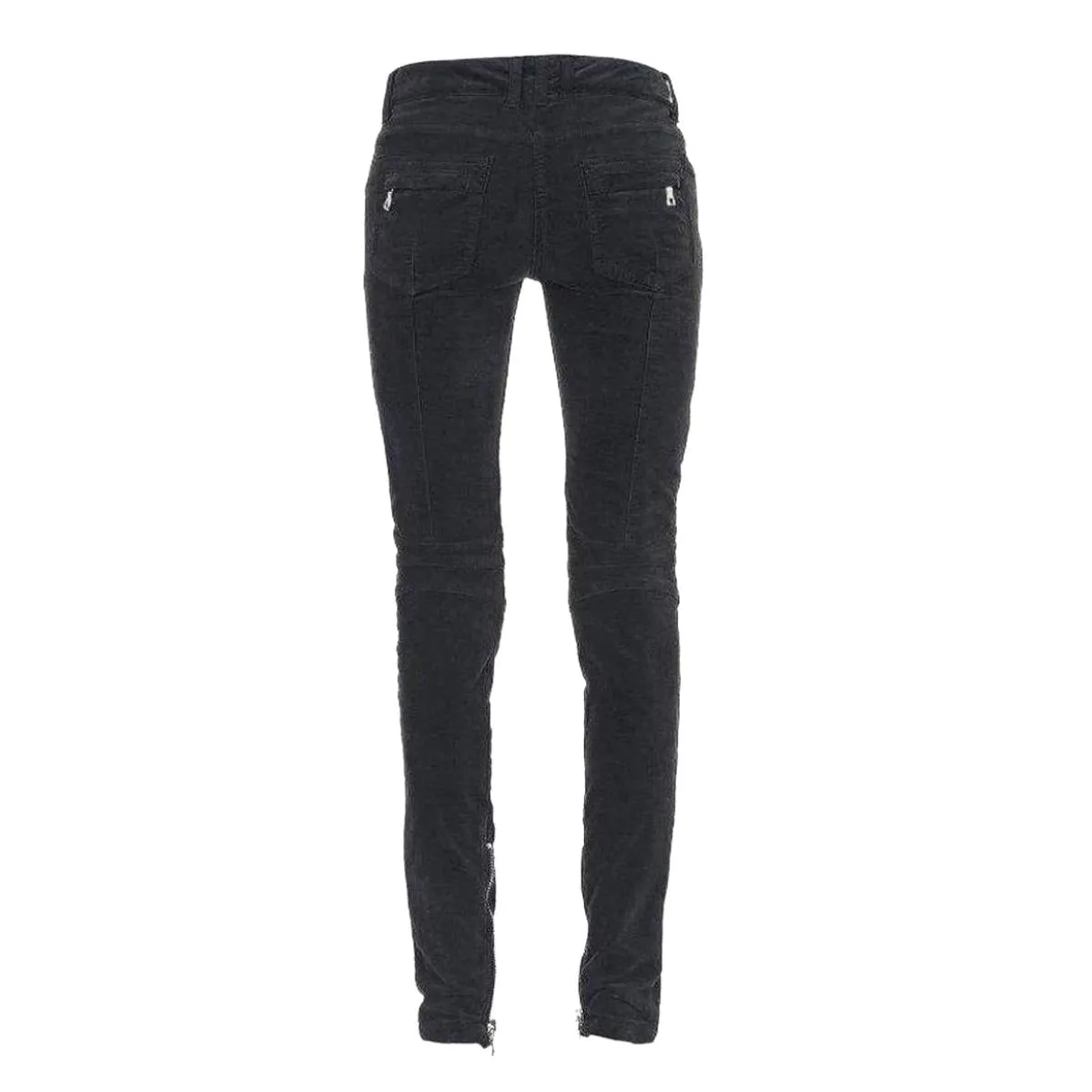 Velvet Biker Jeans