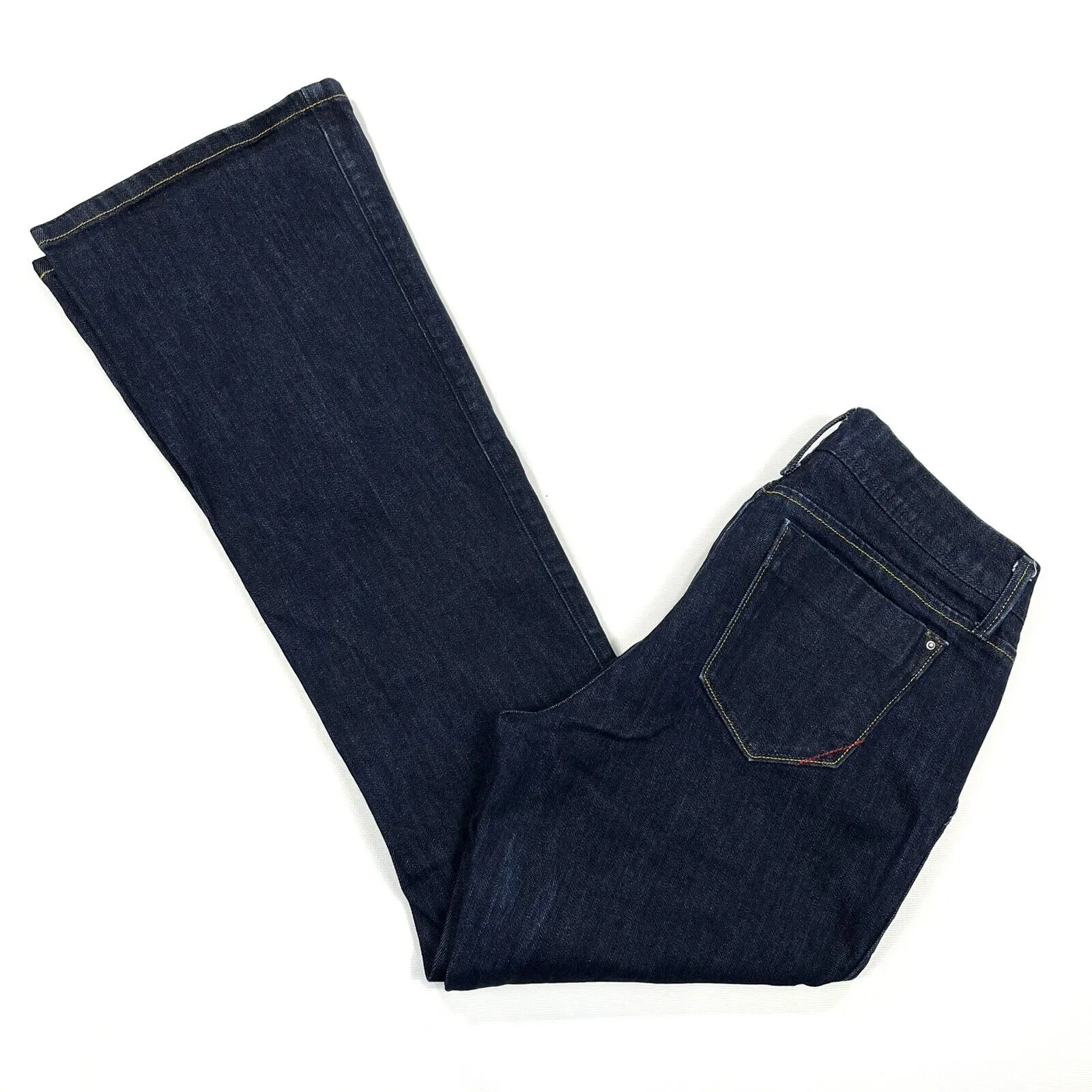 BANANA REPUBLIC Urban Flared Leg Jeans Womens 6 Dark Wash