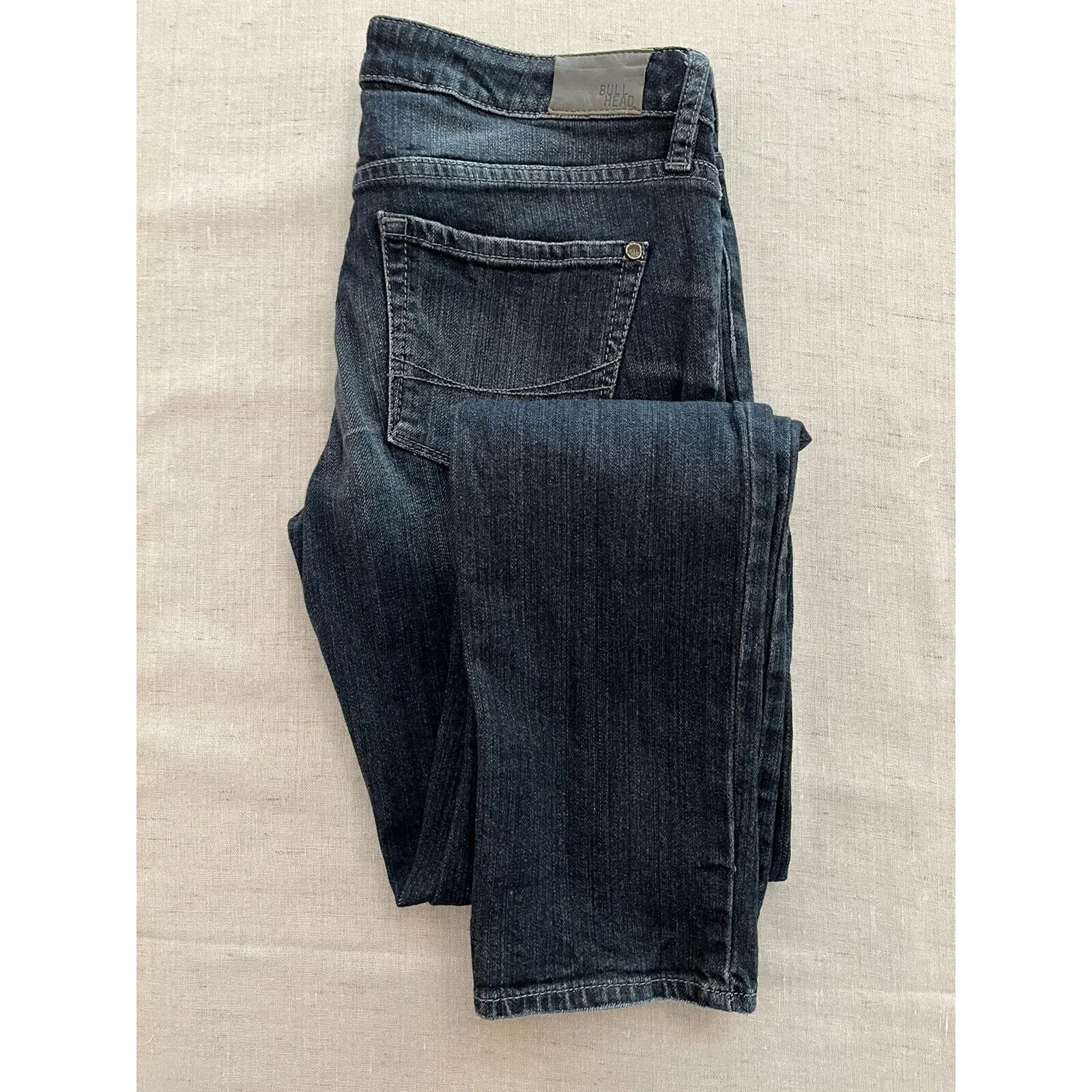 Bullhead, Hermosa Super Skinny Distressed, Women's Denim Blu