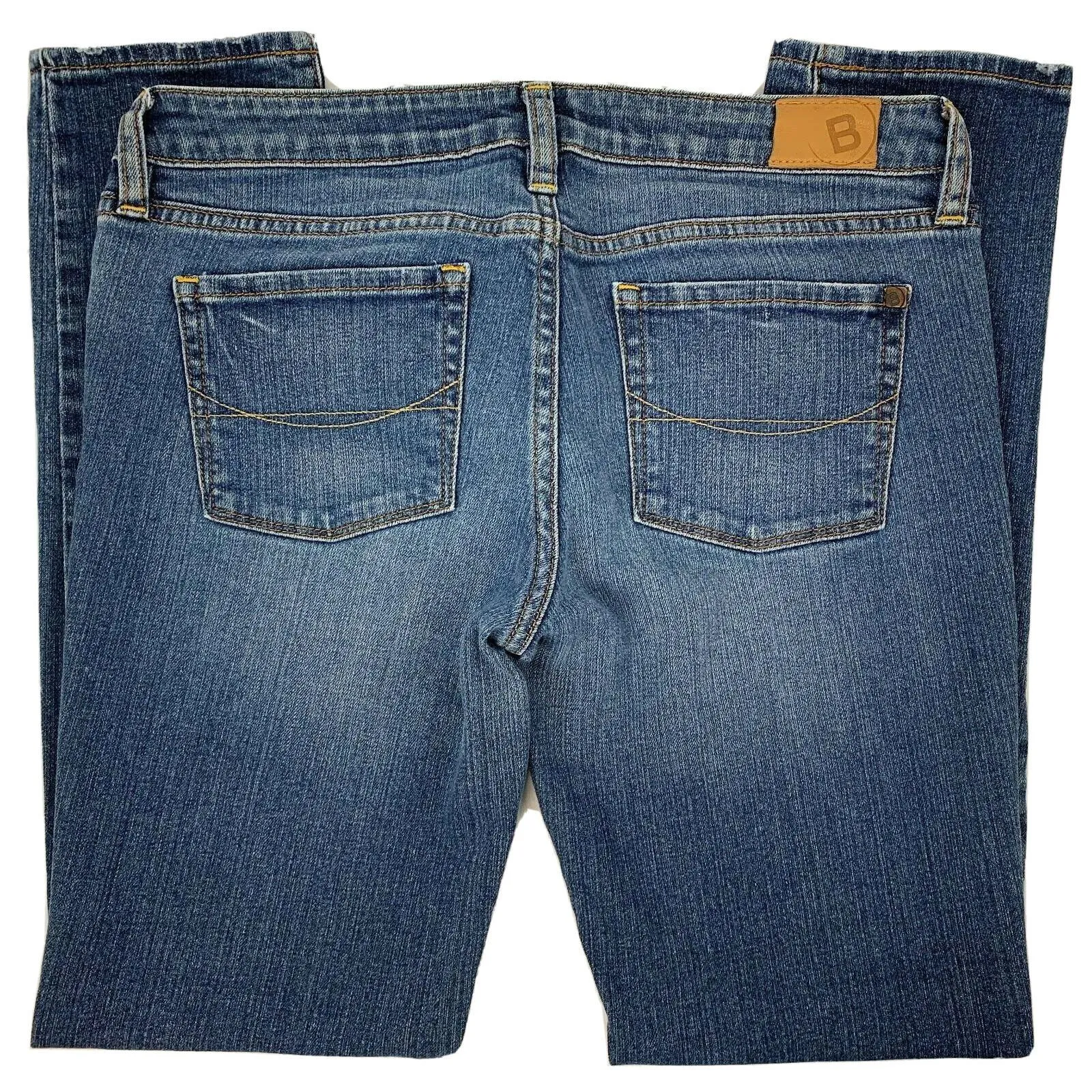 Bullhead Womens Hermosa Super Skinny Slim Jeans Blue Stretch