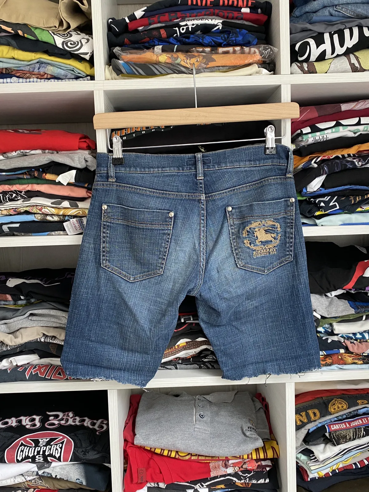 Burberry vintage jeans short disdressed