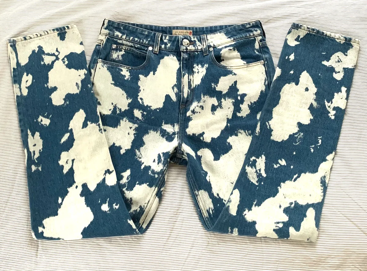 funky Burberry jeans