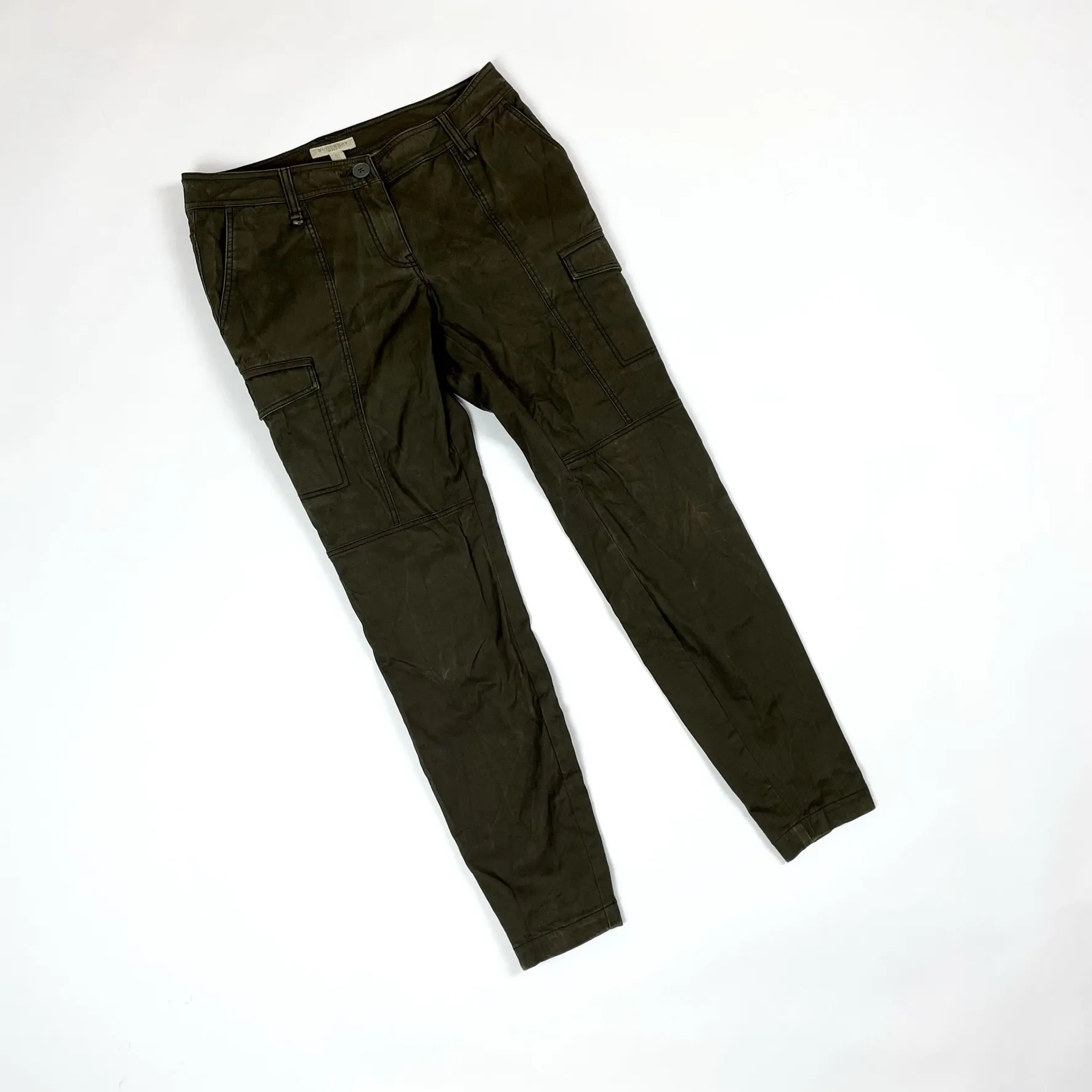 Burberry Brit brown denim made in italy jeans