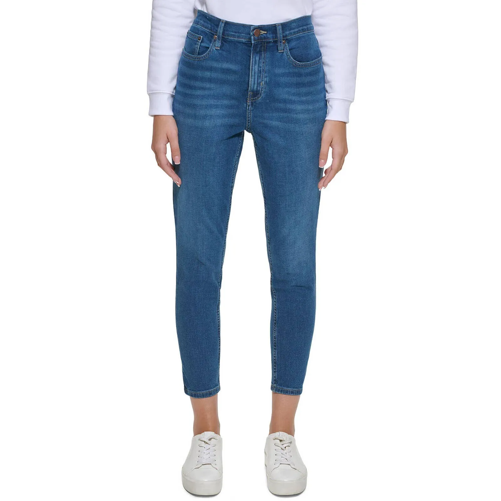 JR83 Calvin Klein Jeans Blue High Rise Skinny Jeans 26 x 27