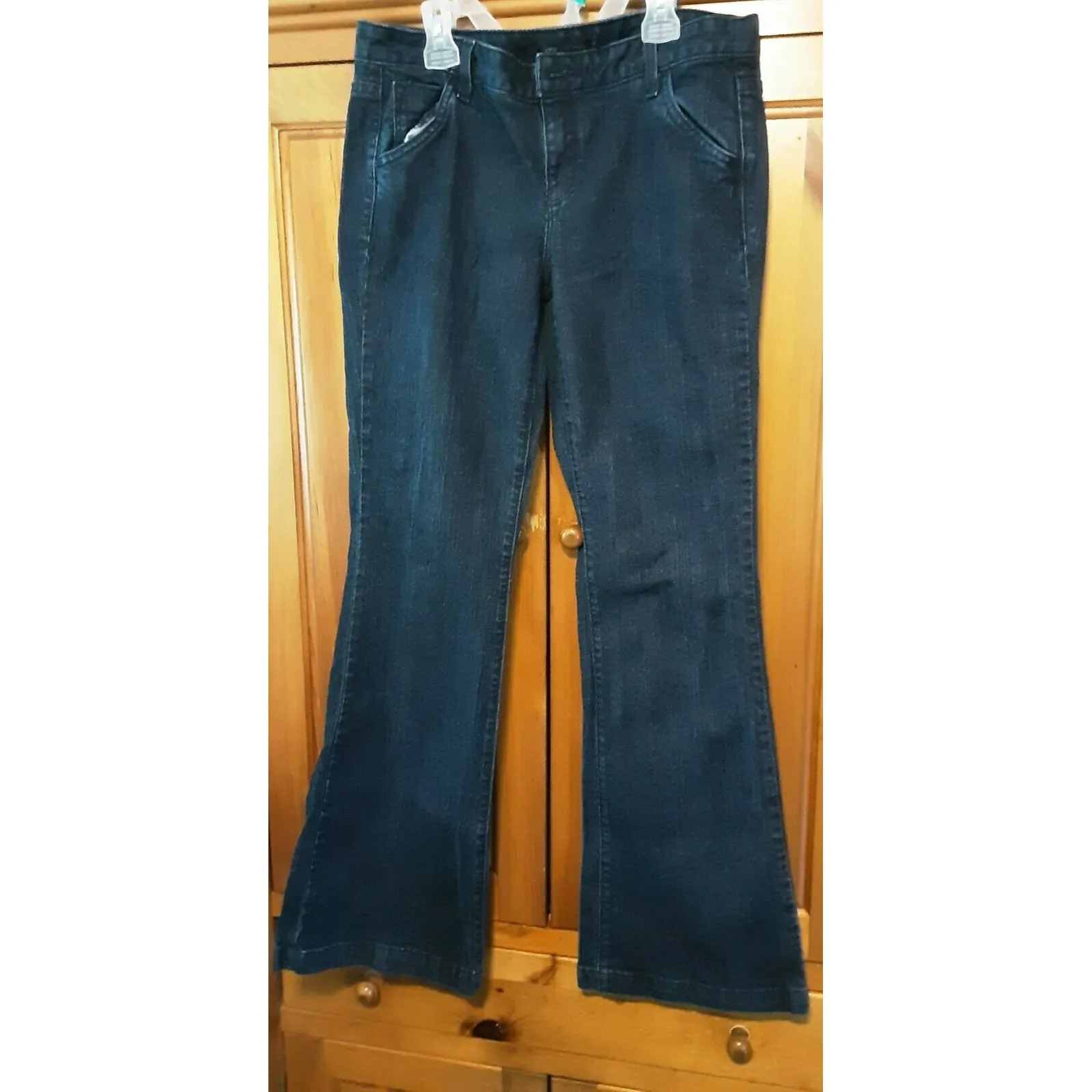 calvin klein Skinny Flare dark wash women 10