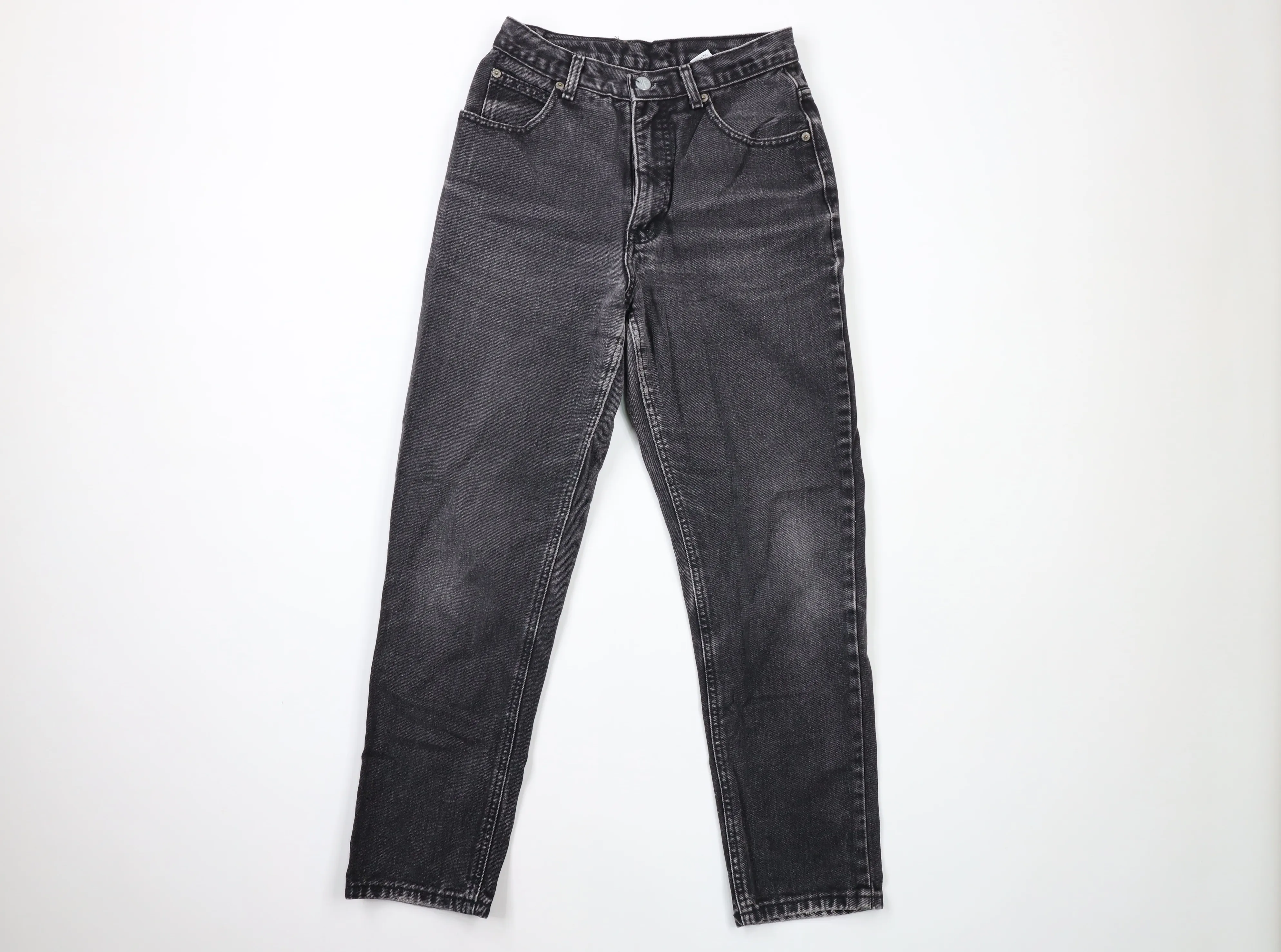 Vintage 90s Calvin Klein Skinny Leg Jeans Black USA