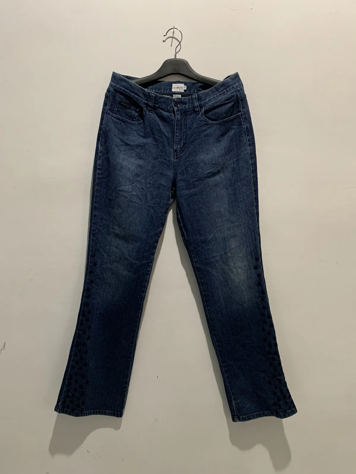 Calvin Klein Embroidered Jeans