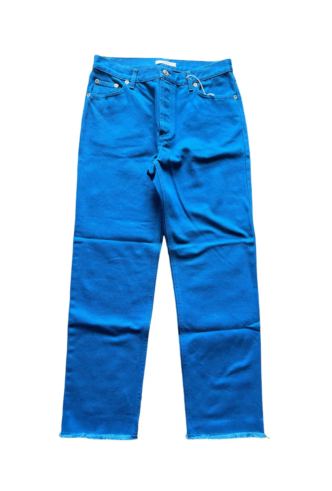 Phoebe Philip Era Blue Woven Denim