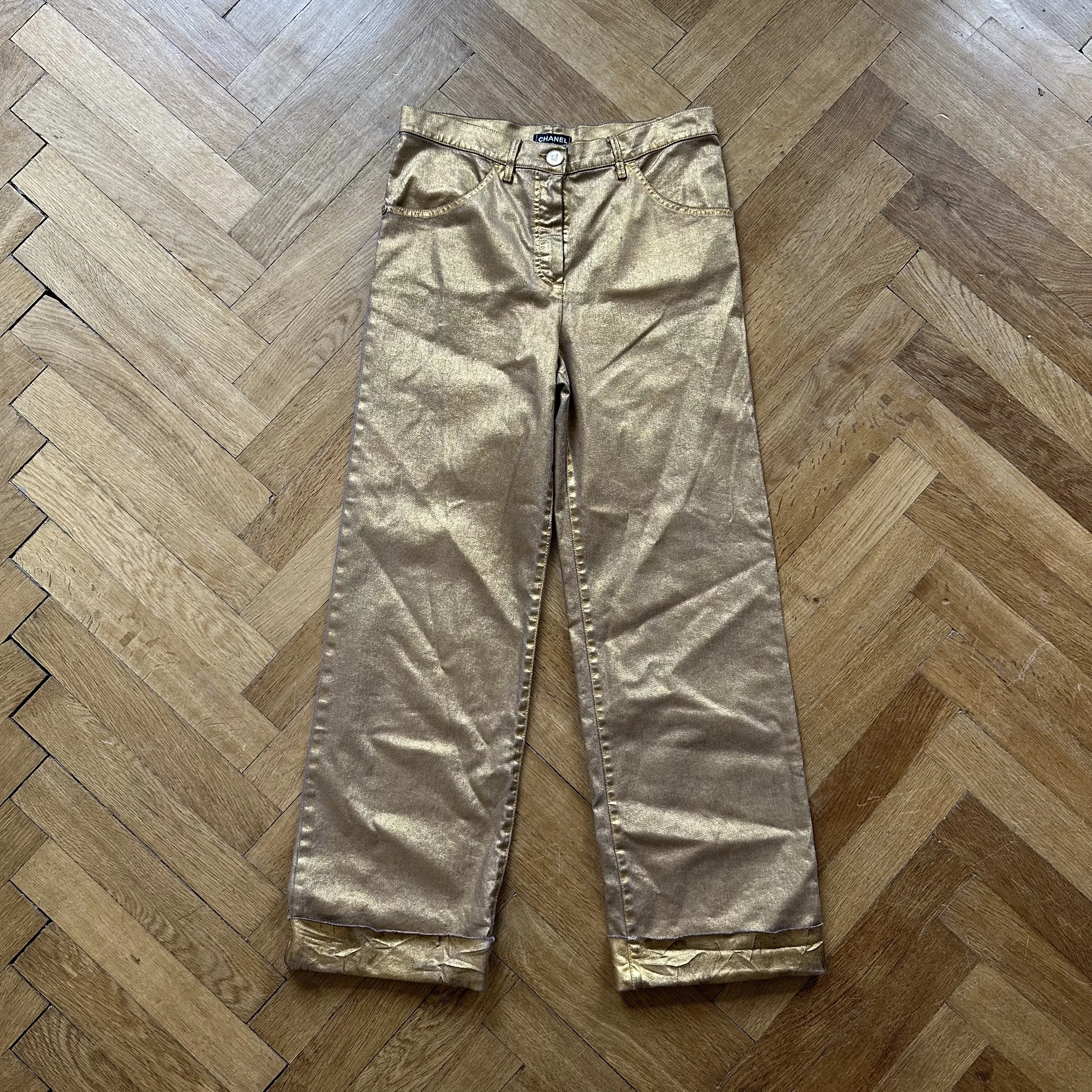 2015 Resort Azie Gold Coated Denim